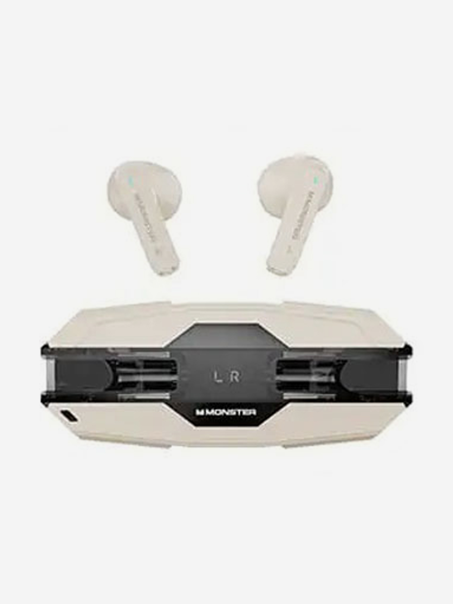 

Беспроводные внутриканальные наушники с шумоподавлением Monster XKT08 Pro бежевые, Бежевый