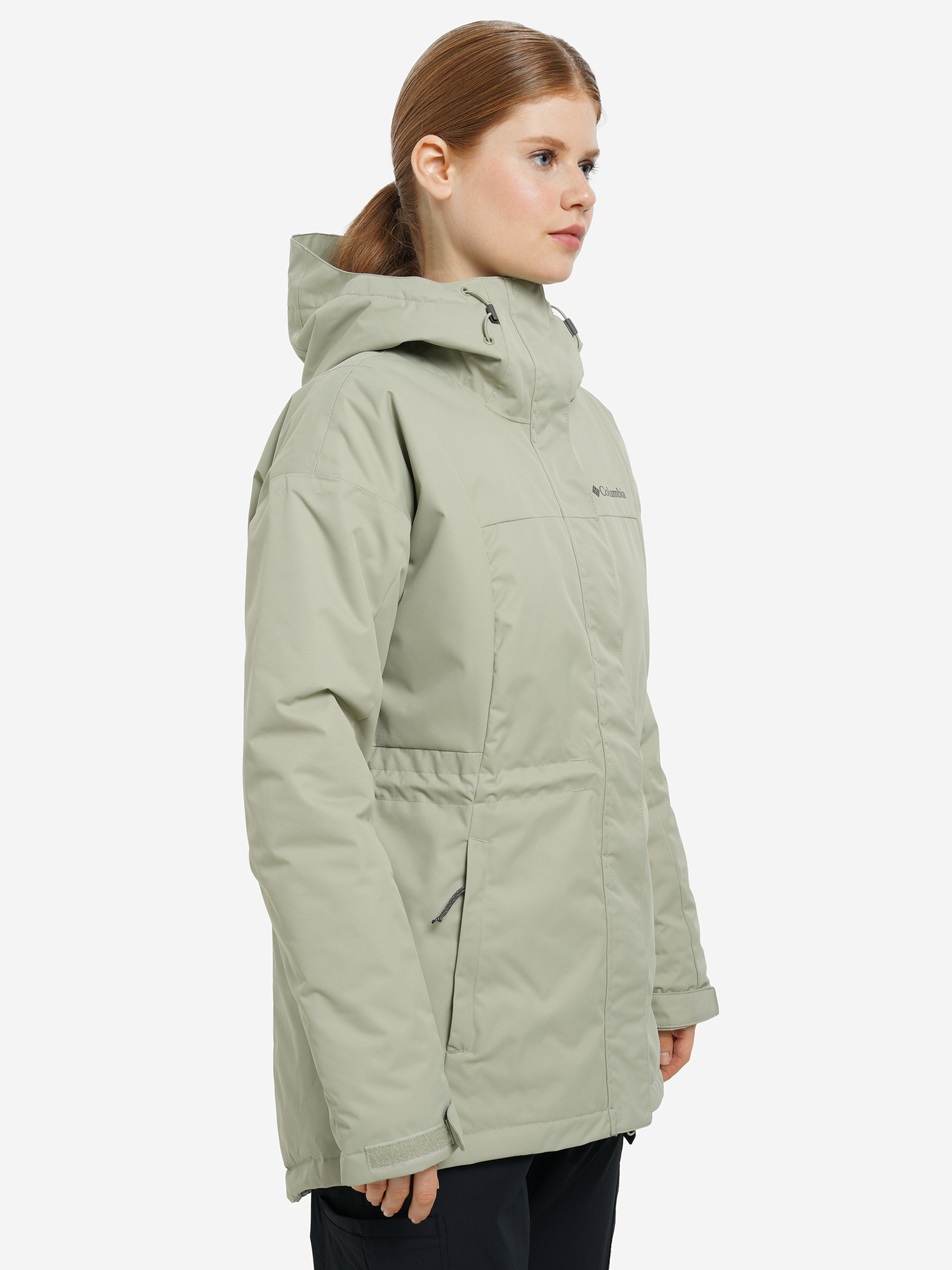 Куртка утепленная женская Columbia Hikebound Long Insulated Jacket, Зеленый