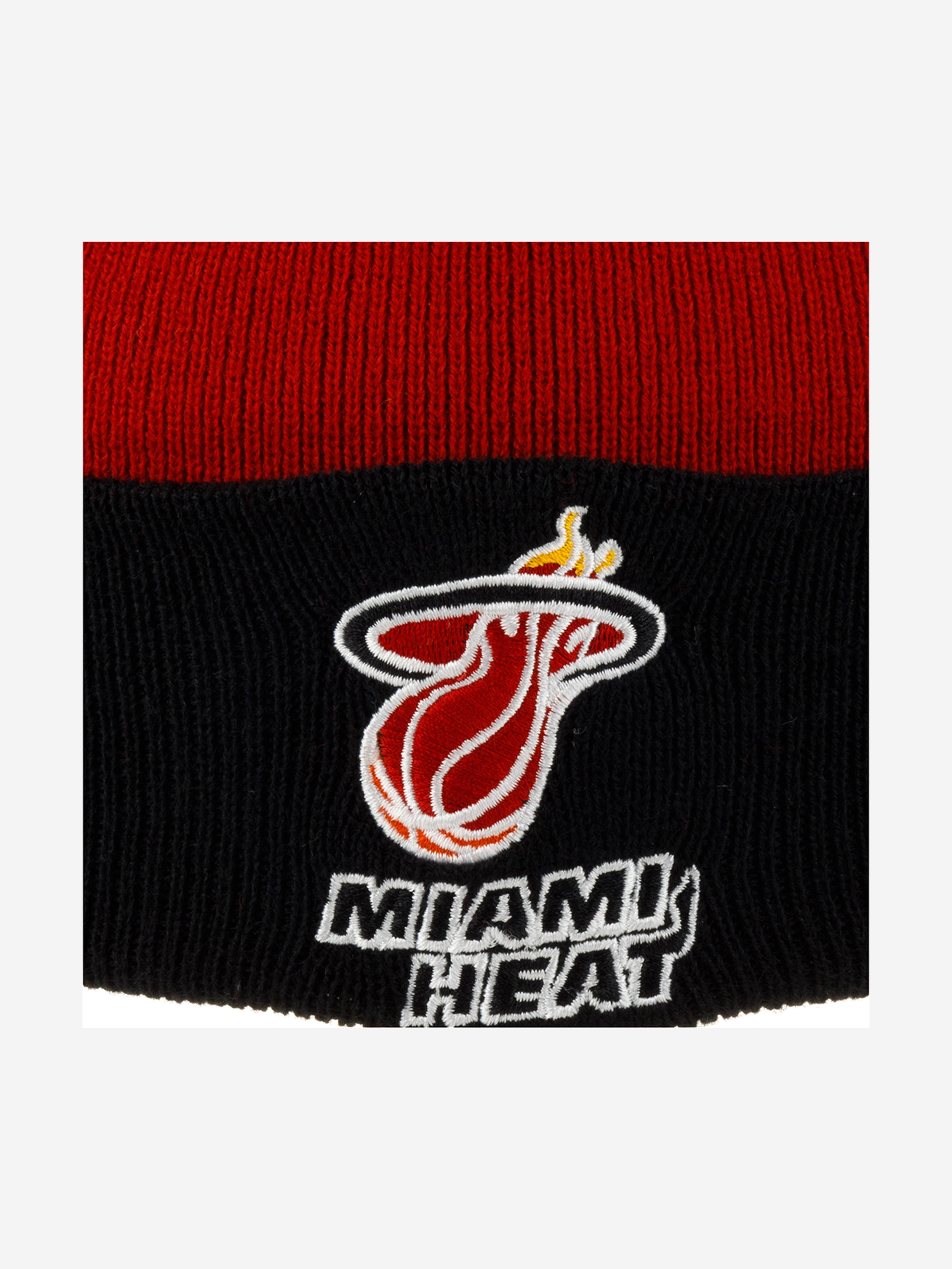 Шапка с отворотом MITCHELL NESS MN-NBA-EU174-MIAHEA-BLK Miami Heat NBA (черный), Черный 58-928XDOXM4K-72, размер Без размера - фото 4