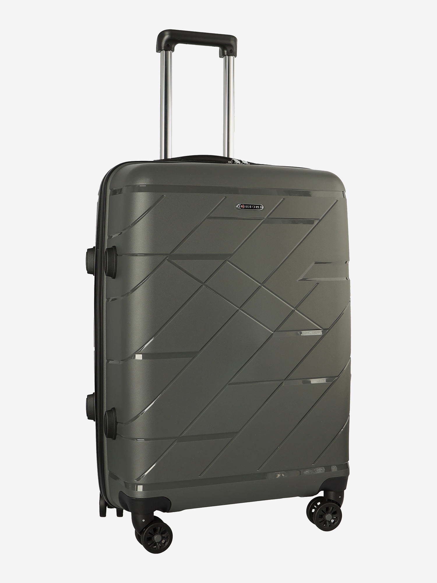 Изображение товара Чемодан Рион+ темно-серый, 80 л, легкий и прочный, для активных путешествий