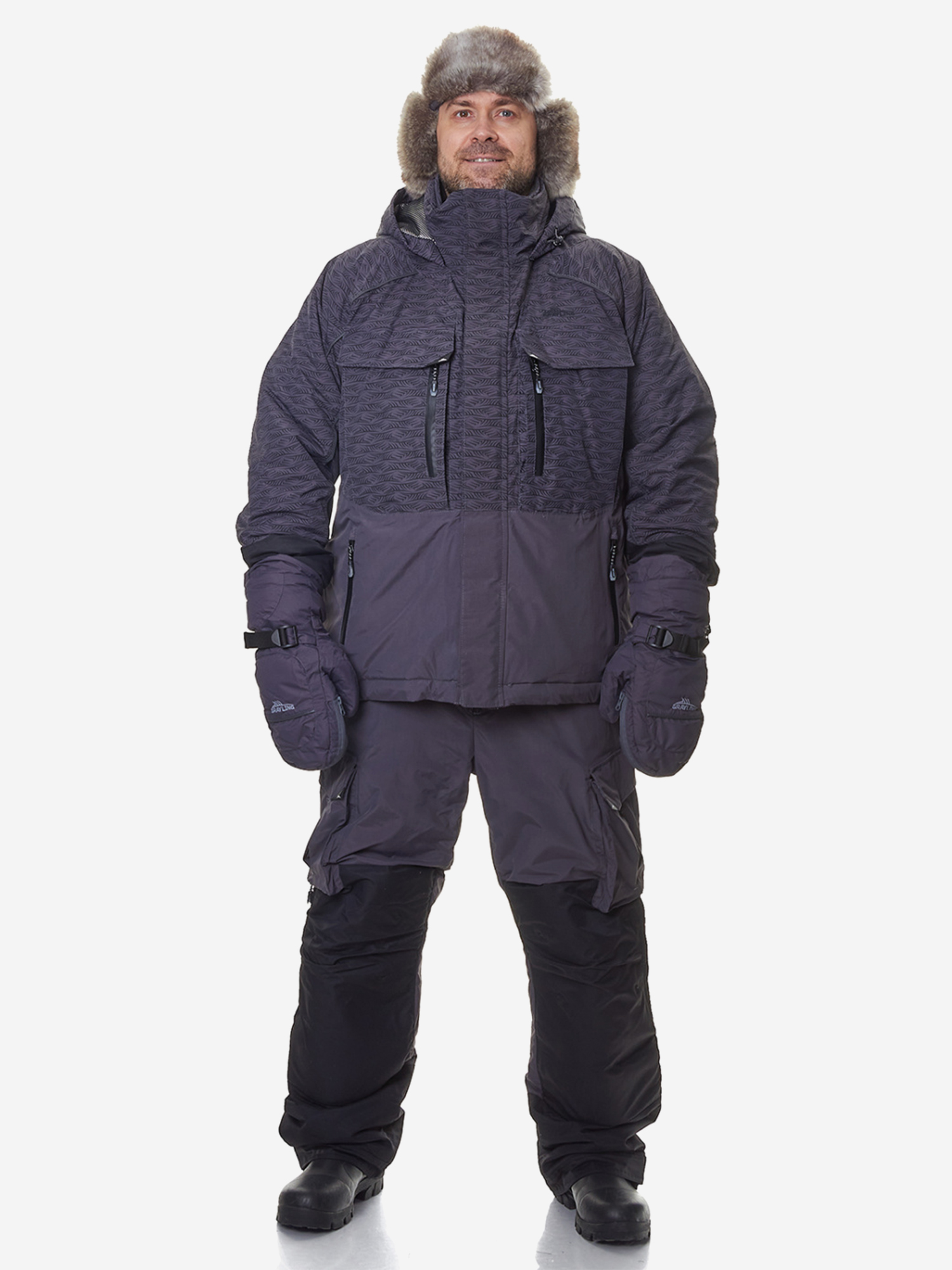 Изображение товара Зимний утепленный костюм для рыбалки GRAYLING Тугур утепленный зимний