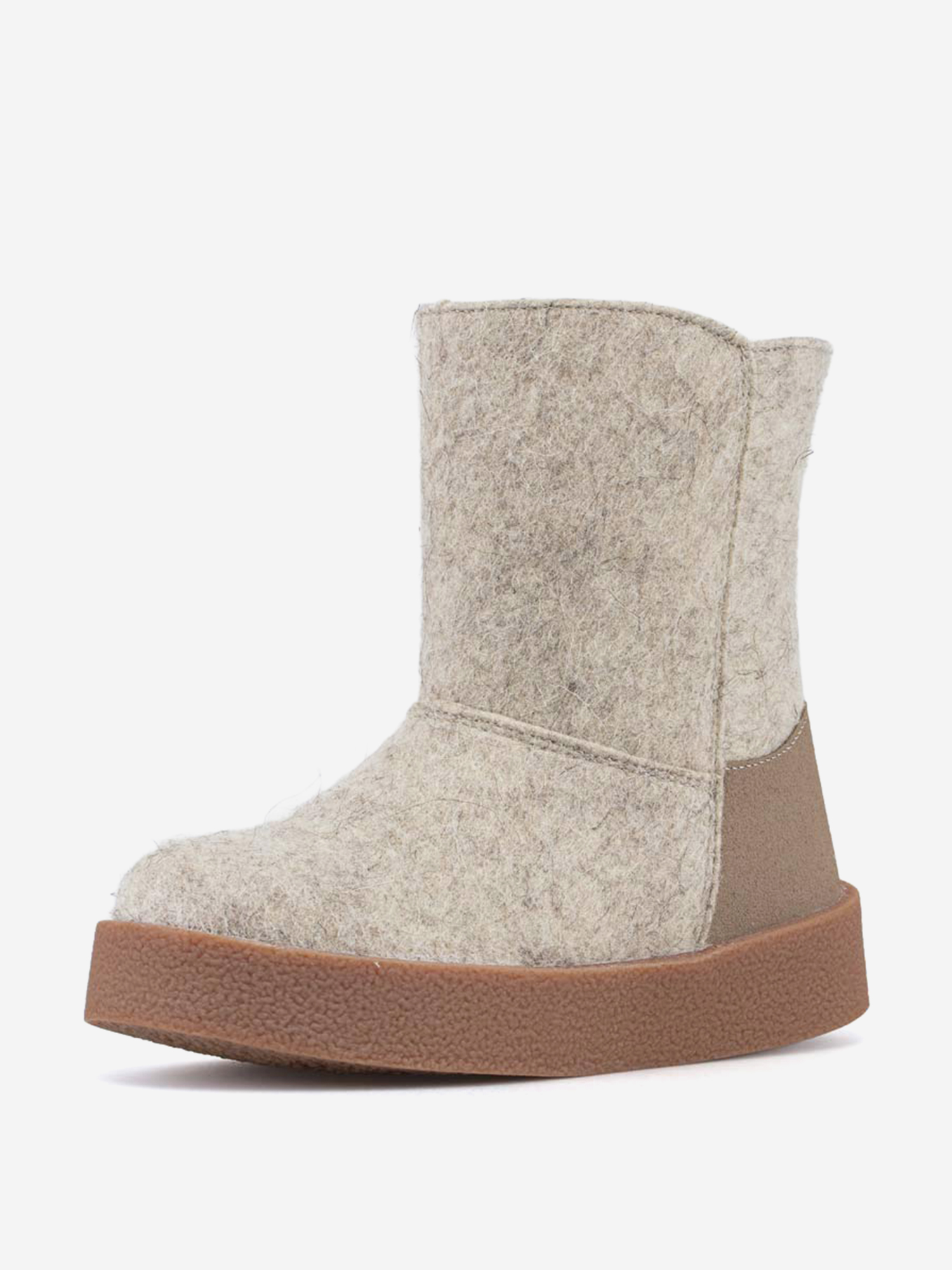 Изображение товара Валенки для девочки Котофей бежевые зимние до -30°C