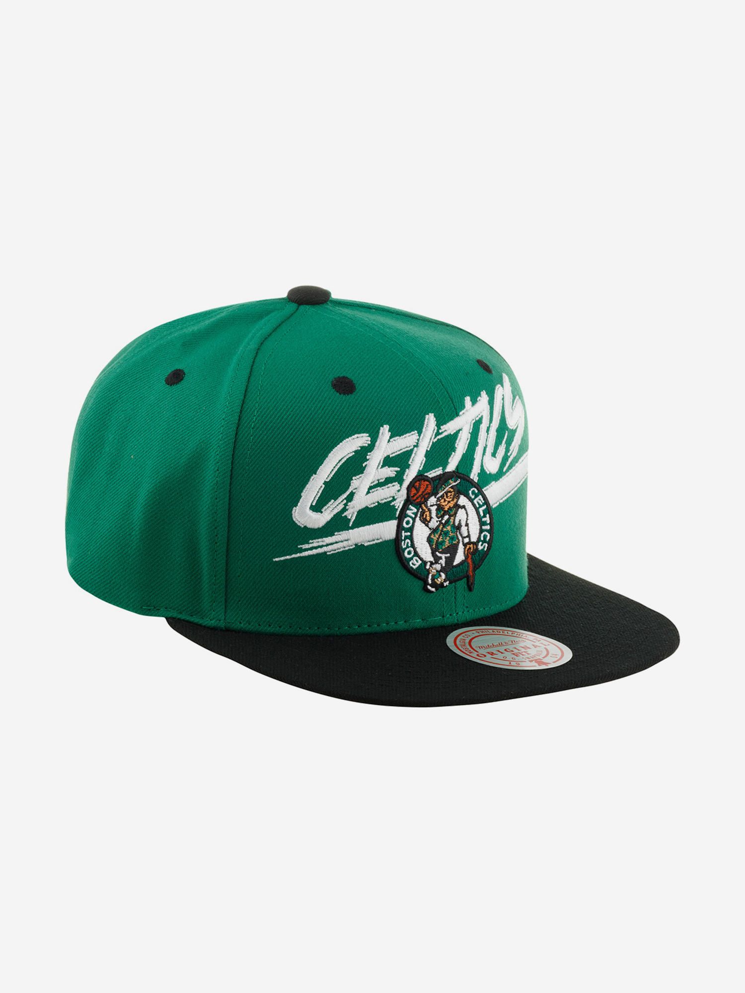 Бейсболка с прямым козырьком MITCHELL NESS HHSS5732-BCEYYPPPGNBK Boston Celtics NBA (зеленый), Зеленый 59-125XDOXM4K-33, размер Без размера - фото 2