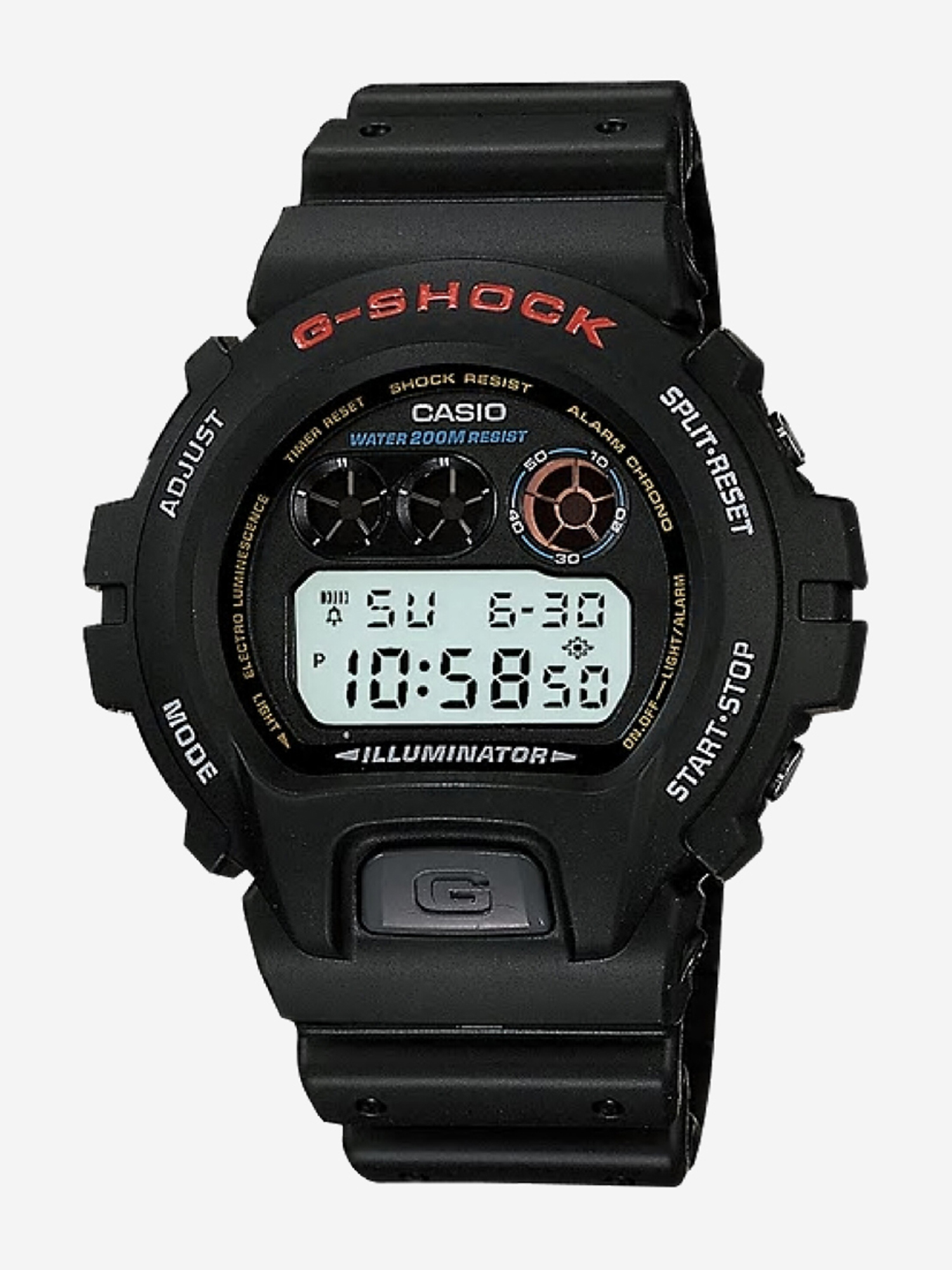 

Наручные часы Casio DW-6900-1V, Черный