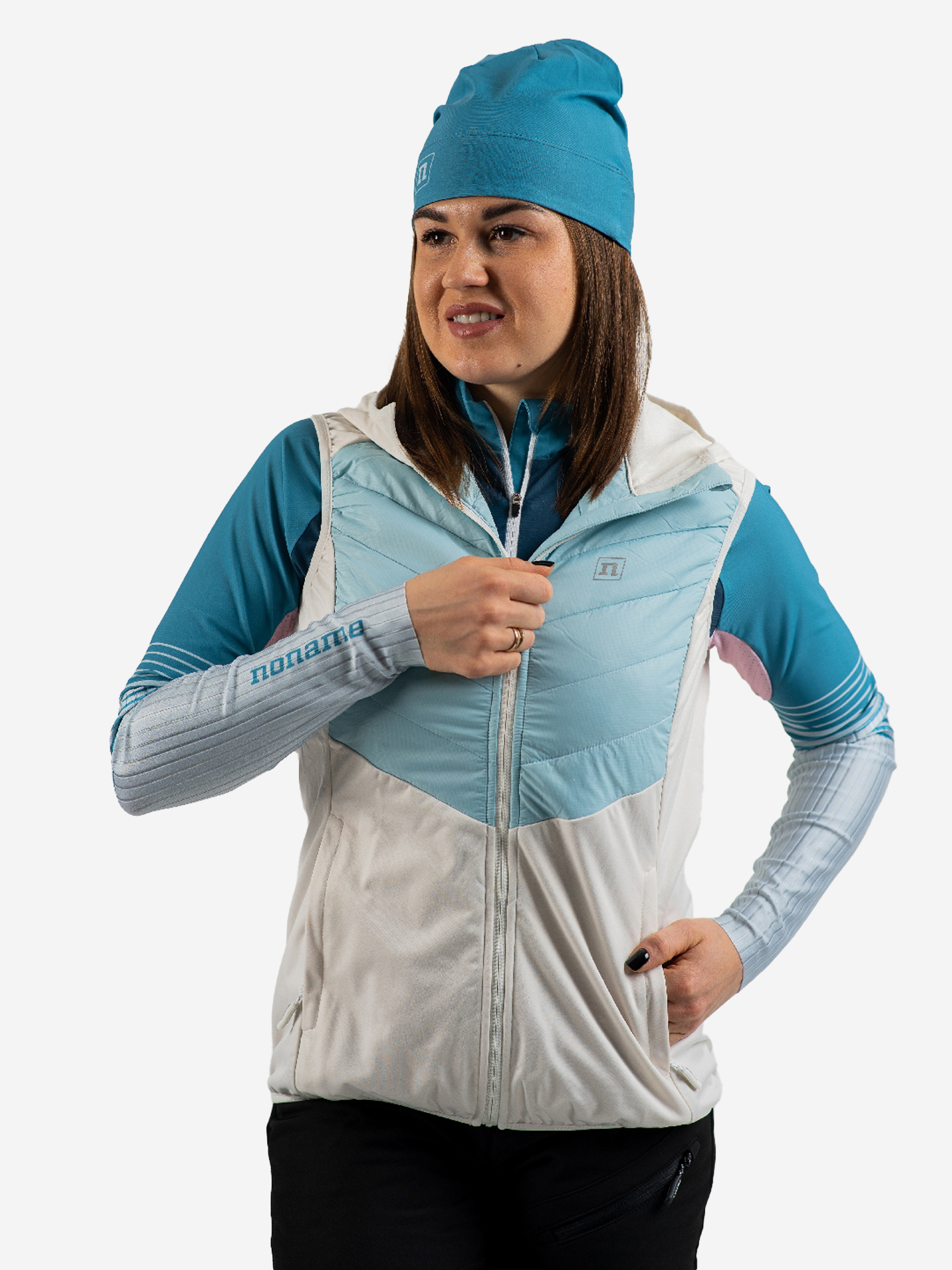 

Жилет спортивный Noname Hybrid Vest 24 WOS лыжный, Белый