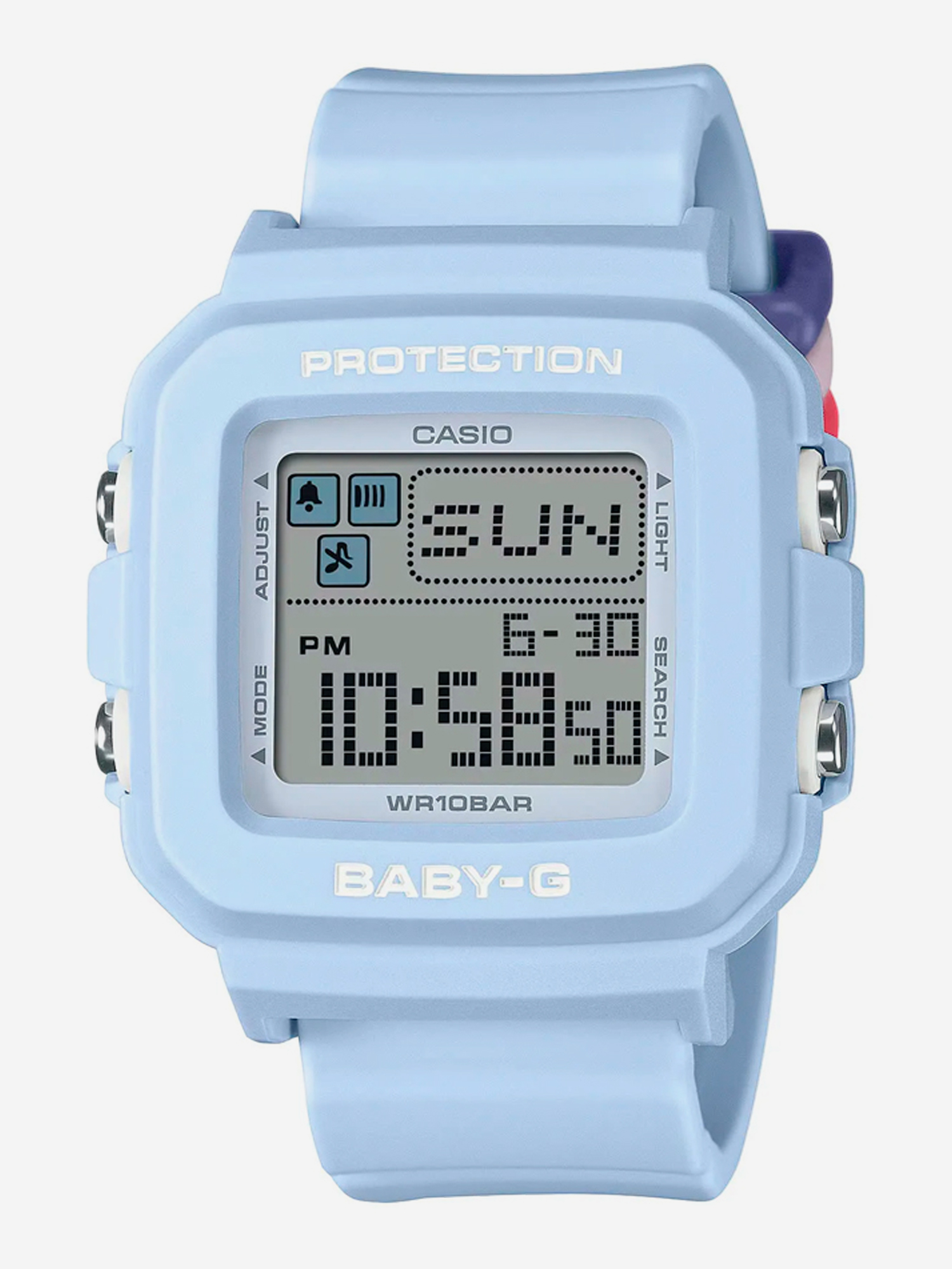 

Спортивные часы CASIO BGD-10L-2E, Голубой