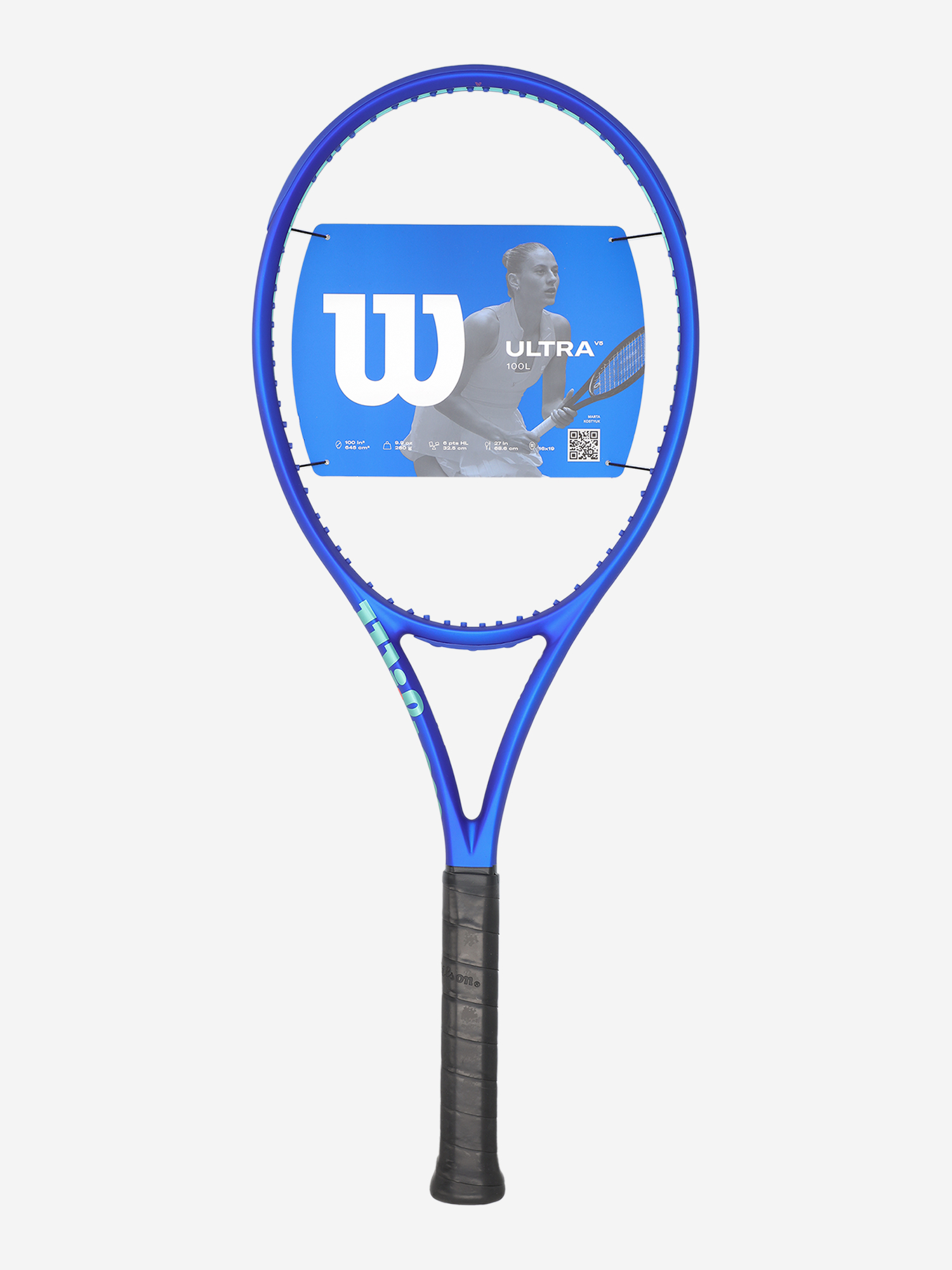 Ракетка для большого тенниса Wilson Ultra 100 L V5, 27', Мультицвет
