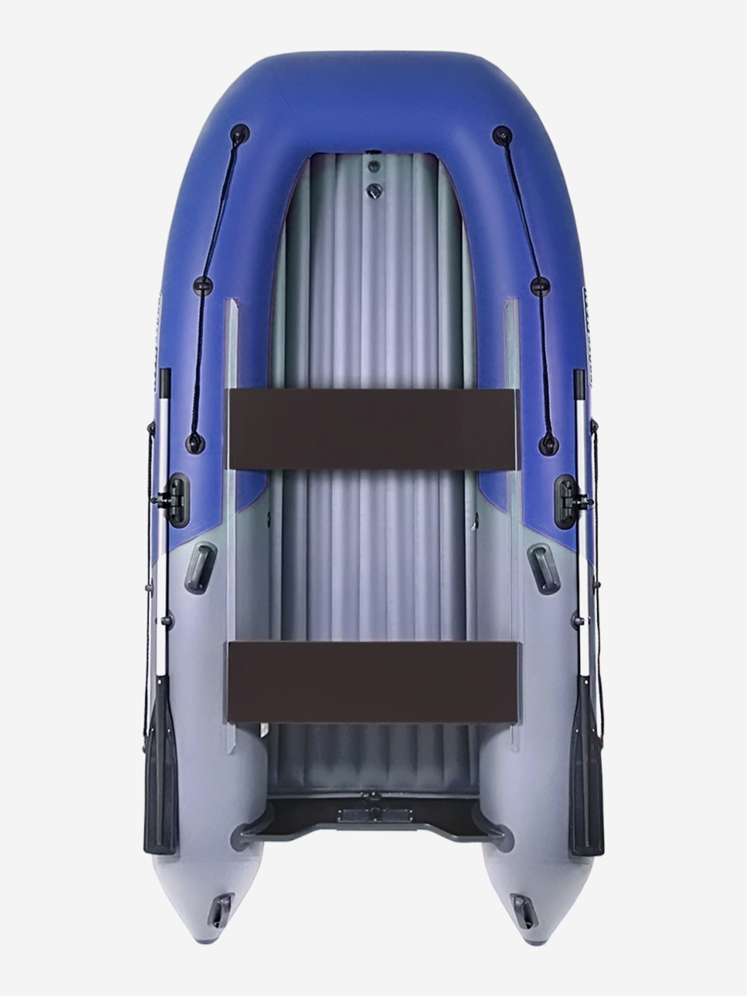 Изображение товара Надувная лодка Boatsman НДНД BT350A, серо-светлосиний, Серо-синий