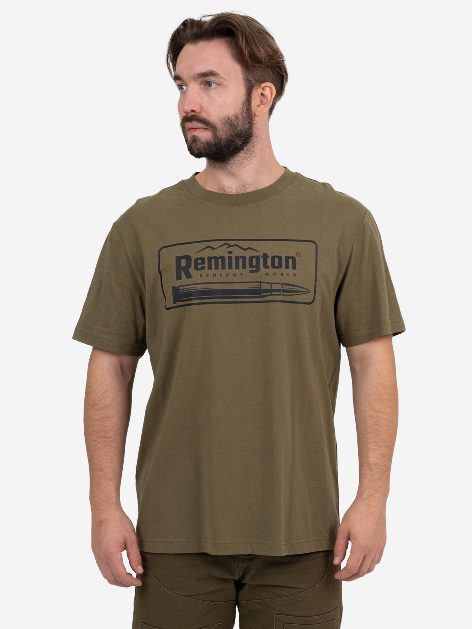 Футболка мужская Remington Hunting Shell, зеленый, арт. RM1337R37-903