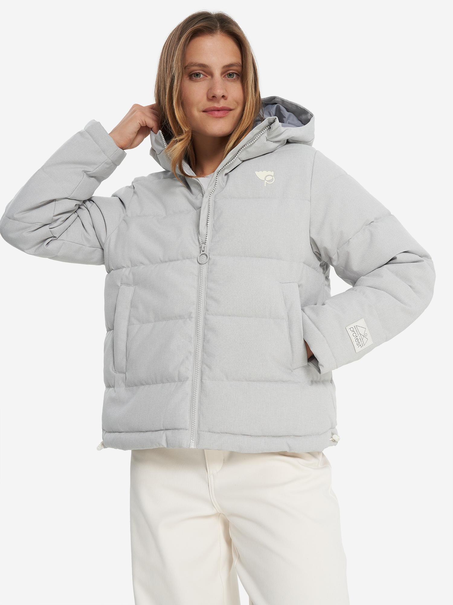 Пуховик женский Protest Серый 9999₽
