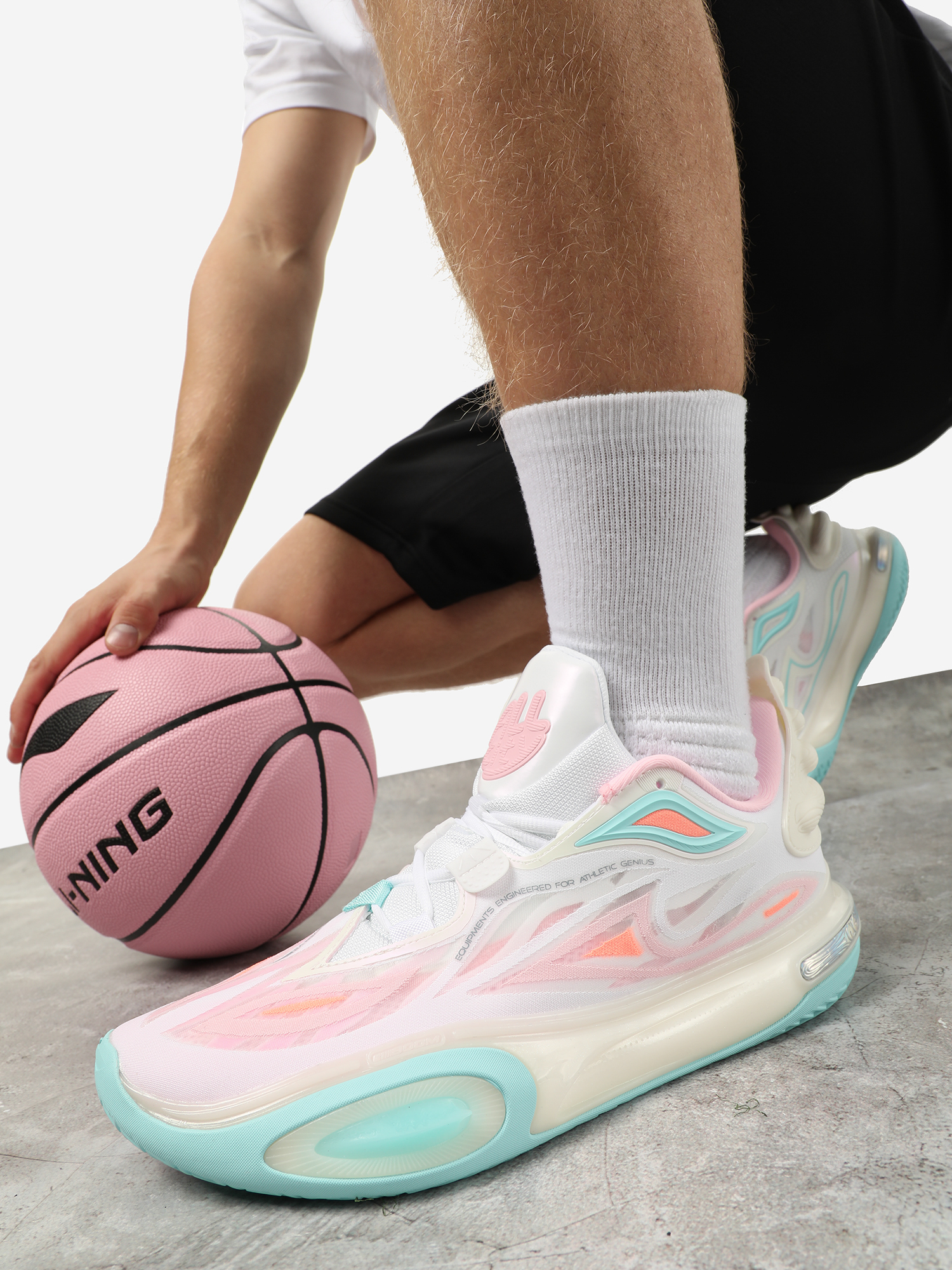 

Кроссовки мужские Li-Ning Wade All City 11 V2, Белый