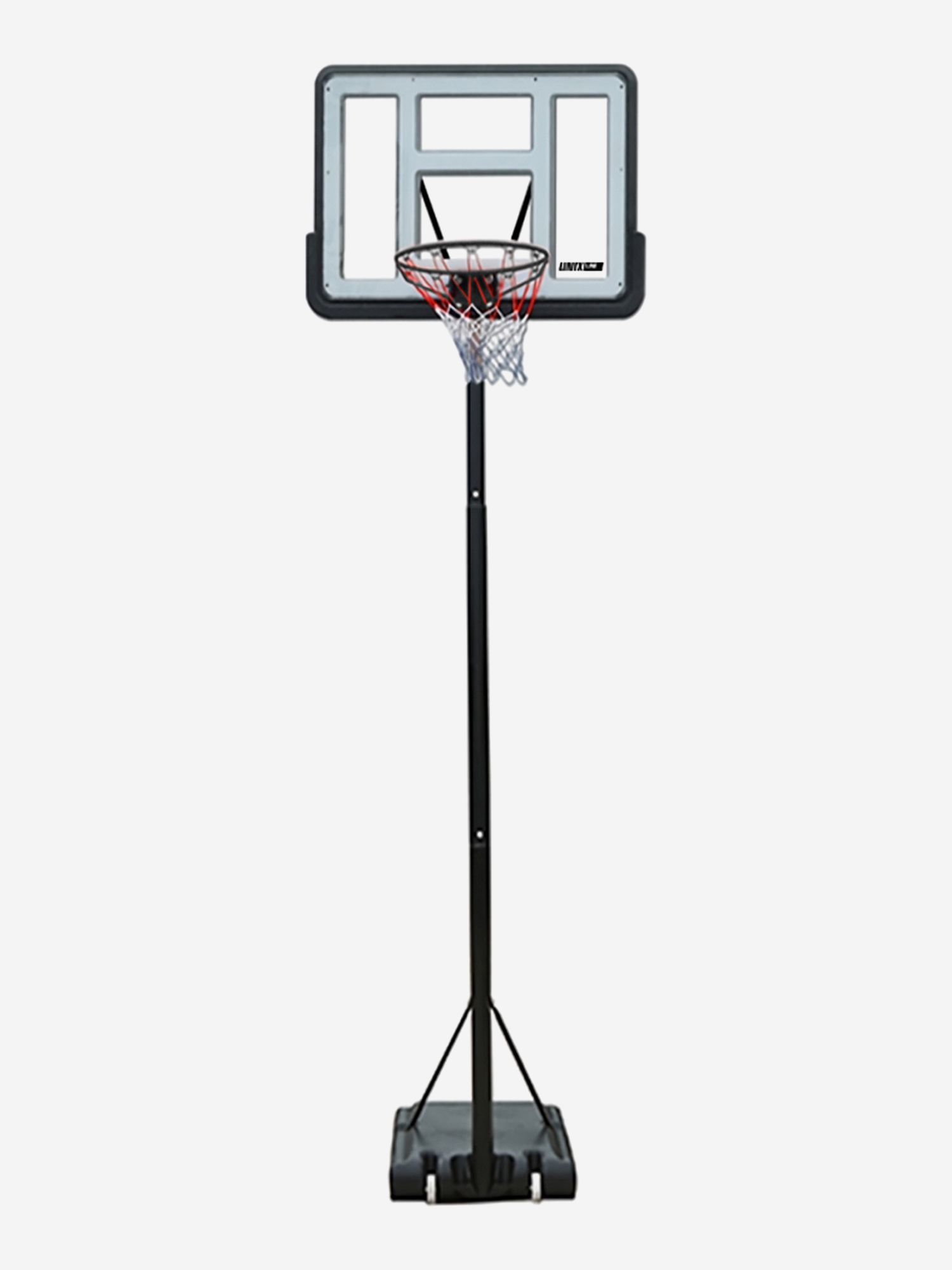 

Баскетбольная стойка UNIX Line B-Stand 44"x30" R45 H135-305cm, Черный