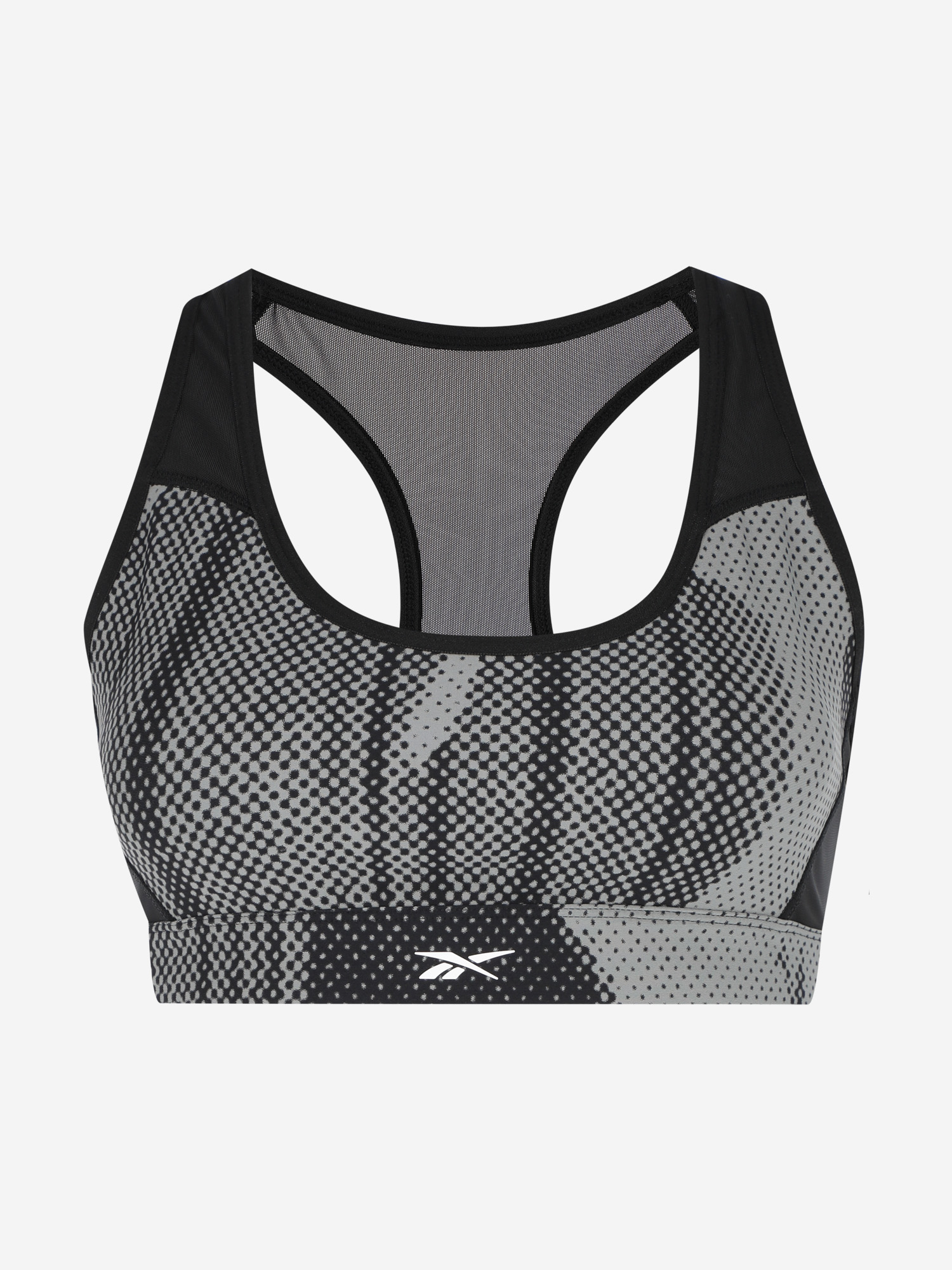 Спортивный топ бра Reebok Lux Per Racer Bra, Черный HS7799R00-, размер RUS 44 - фото 5