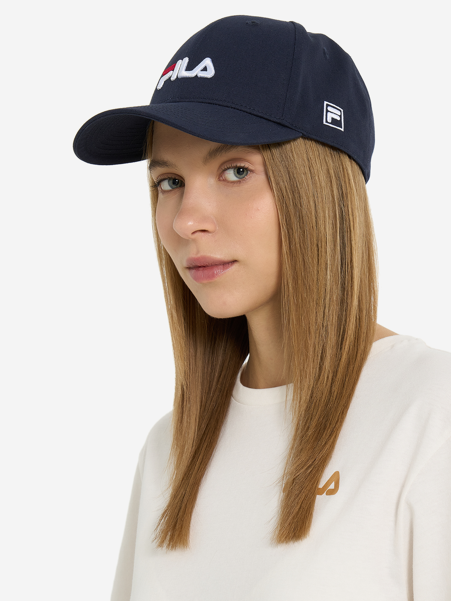 фото Бейсболка fila, синий