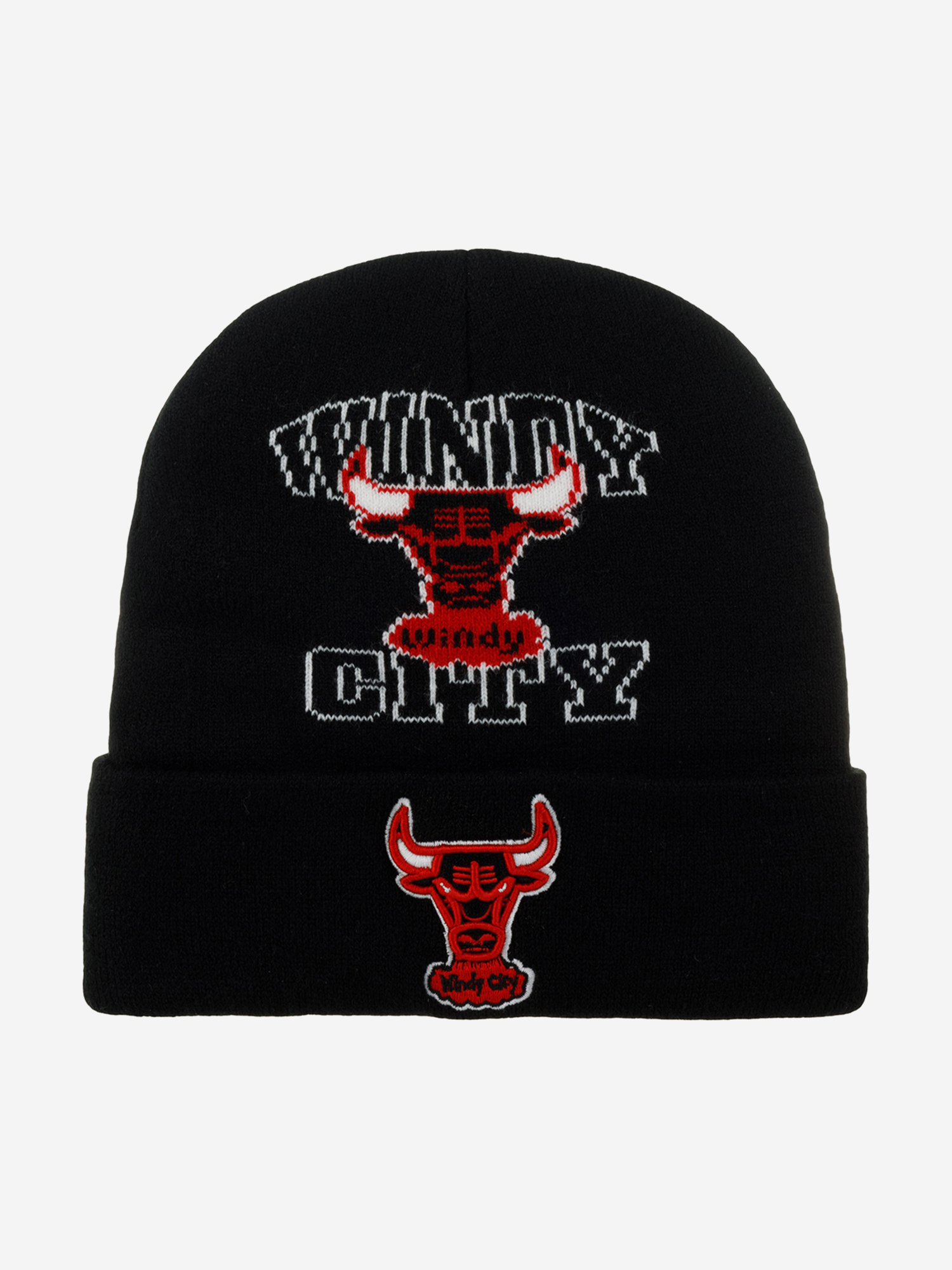 Изображение товара Шапка с отворотом MITCHELL NESS Chicago Bulls NBA