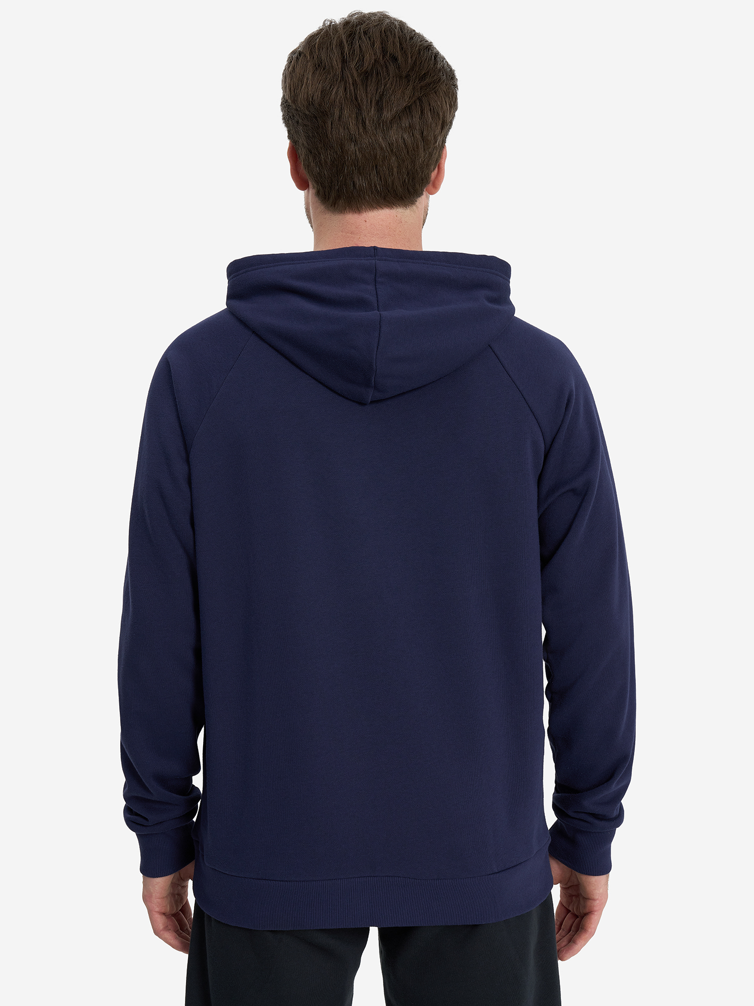 Джемпер флисовый мужской Under Armour Rival Fleece, Синий 1379757U0F-410, размер RUS 50-52 - фото 3