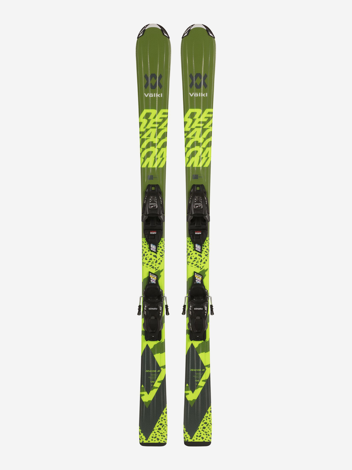 

Горные лыжи детские Volkl Deacon + крепления 4.5 vMotion, Зеленый