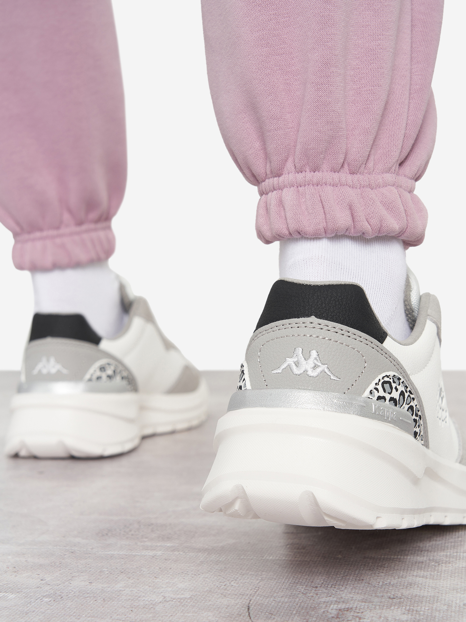 фото Кроссовки женские kappa selecto 4.0, белый