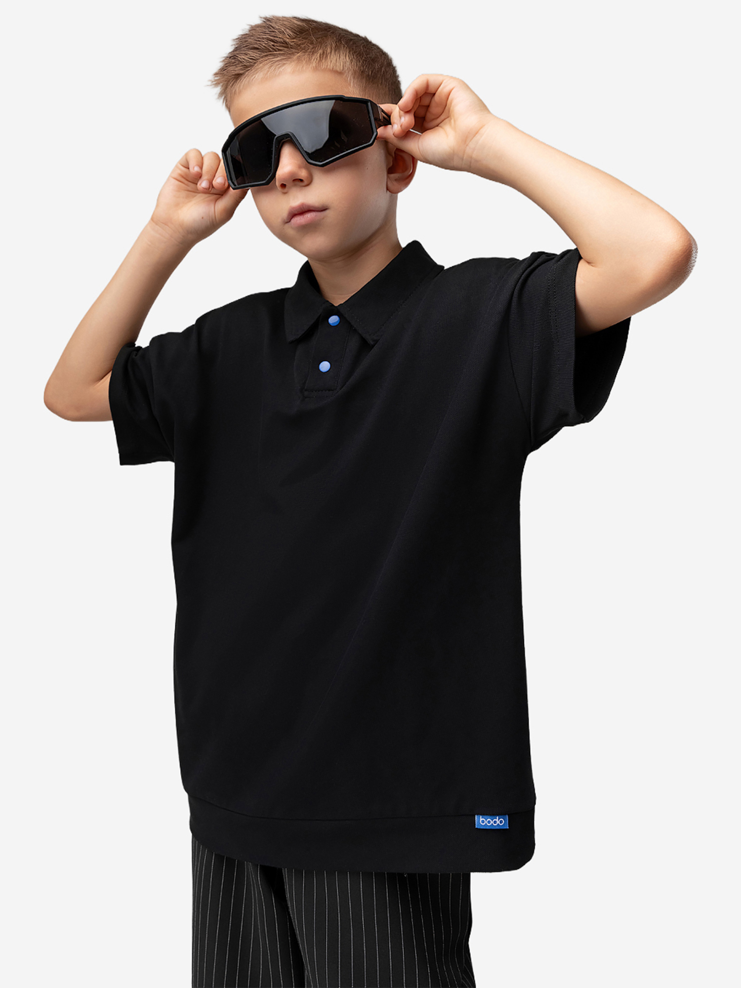 Изображение товара Футболка bodo Дети Смесь материалов Кулирная гладь Изображение товара Футболка bodo Дети Смесь материалов Кулирная гладь