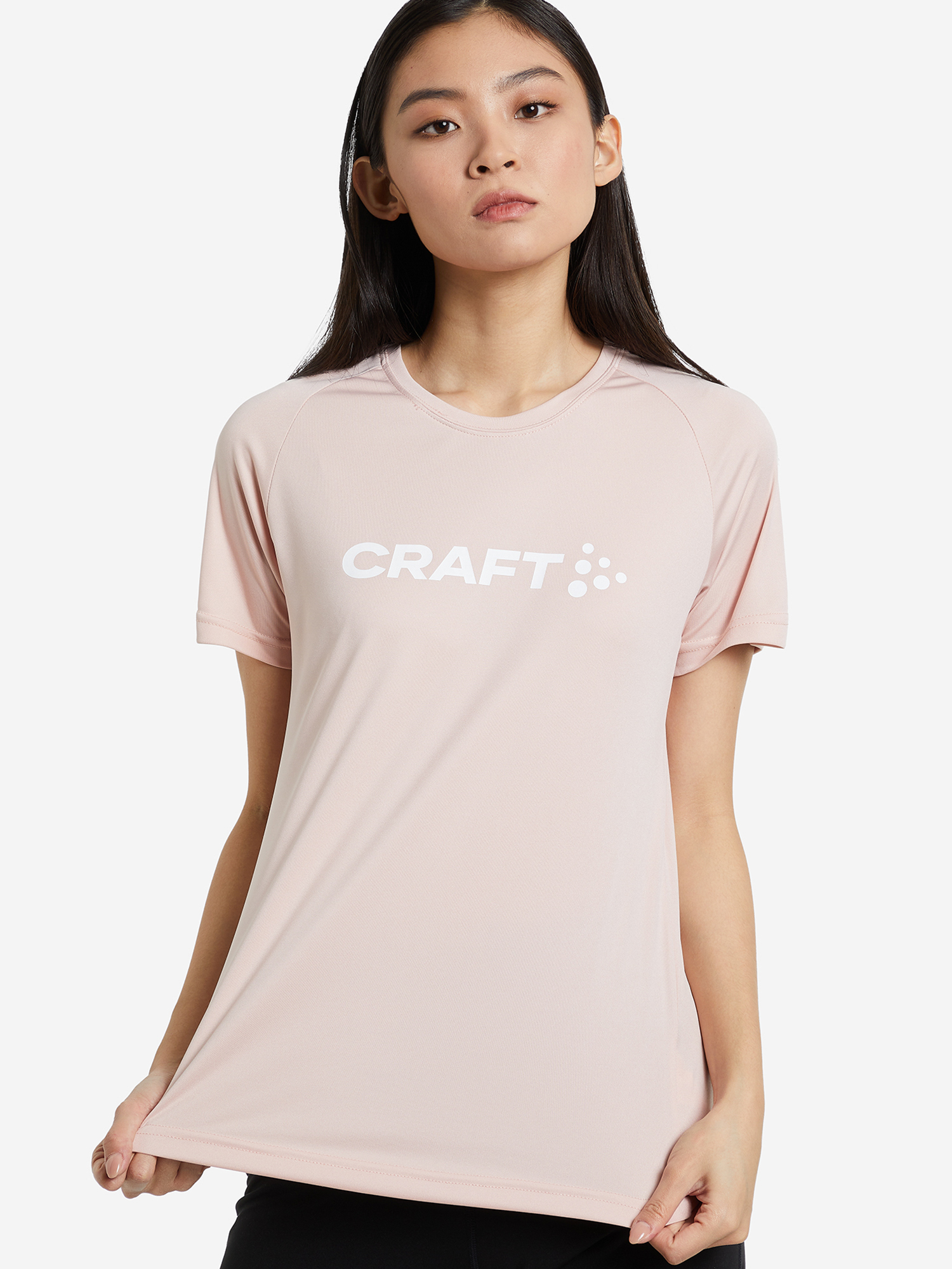 

Футболка женская Craft Core Unify Logo, Розовый