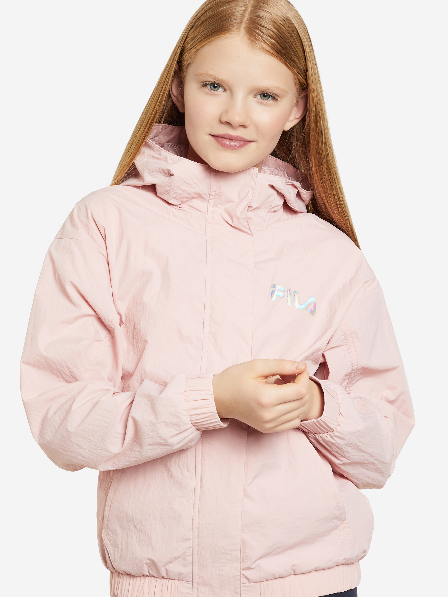 

Ветровка для девочек FILA, Розовый
