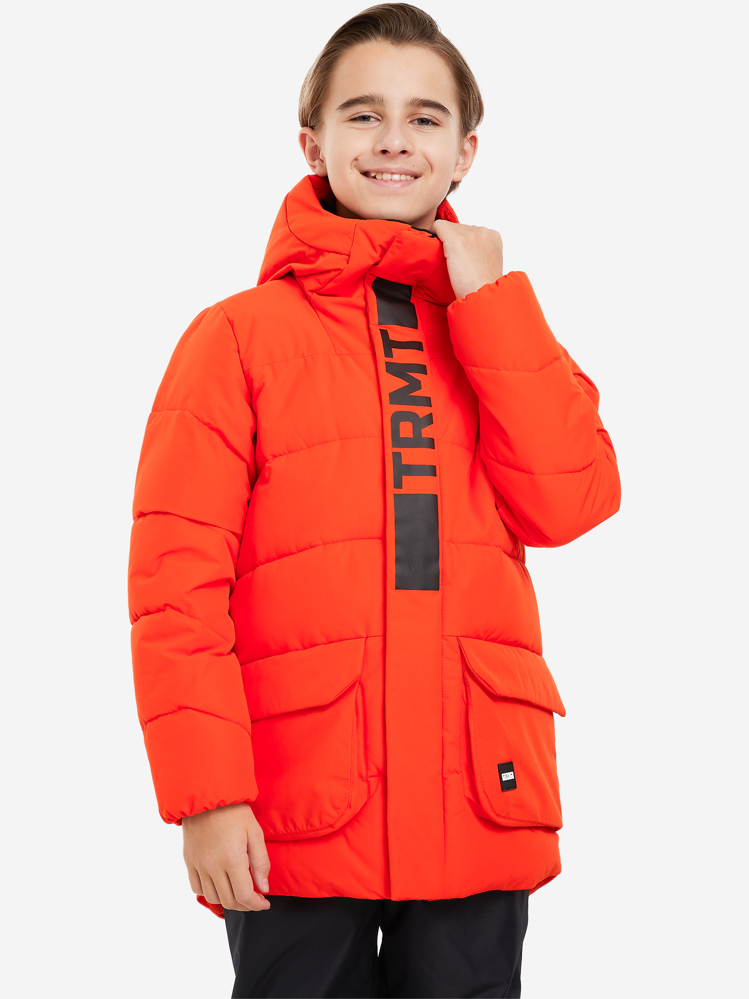 Куртка утепленная для мальчиков Termit, Оранжевый рашгард для мальчиков termit оранжевый