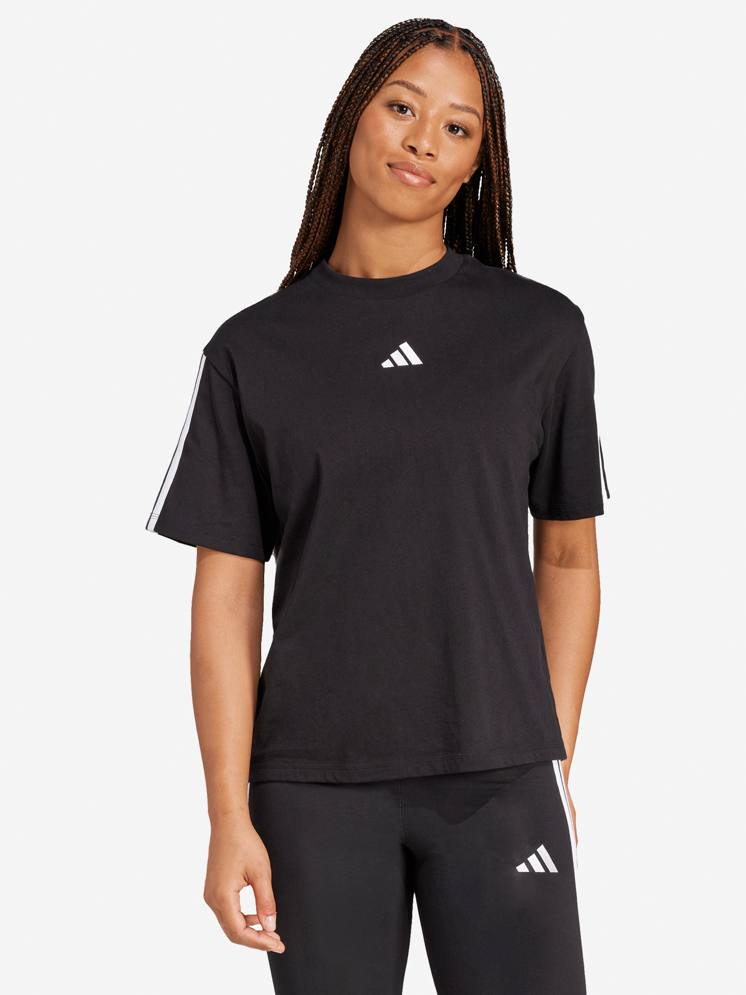 Футболка женская adidas, Черный