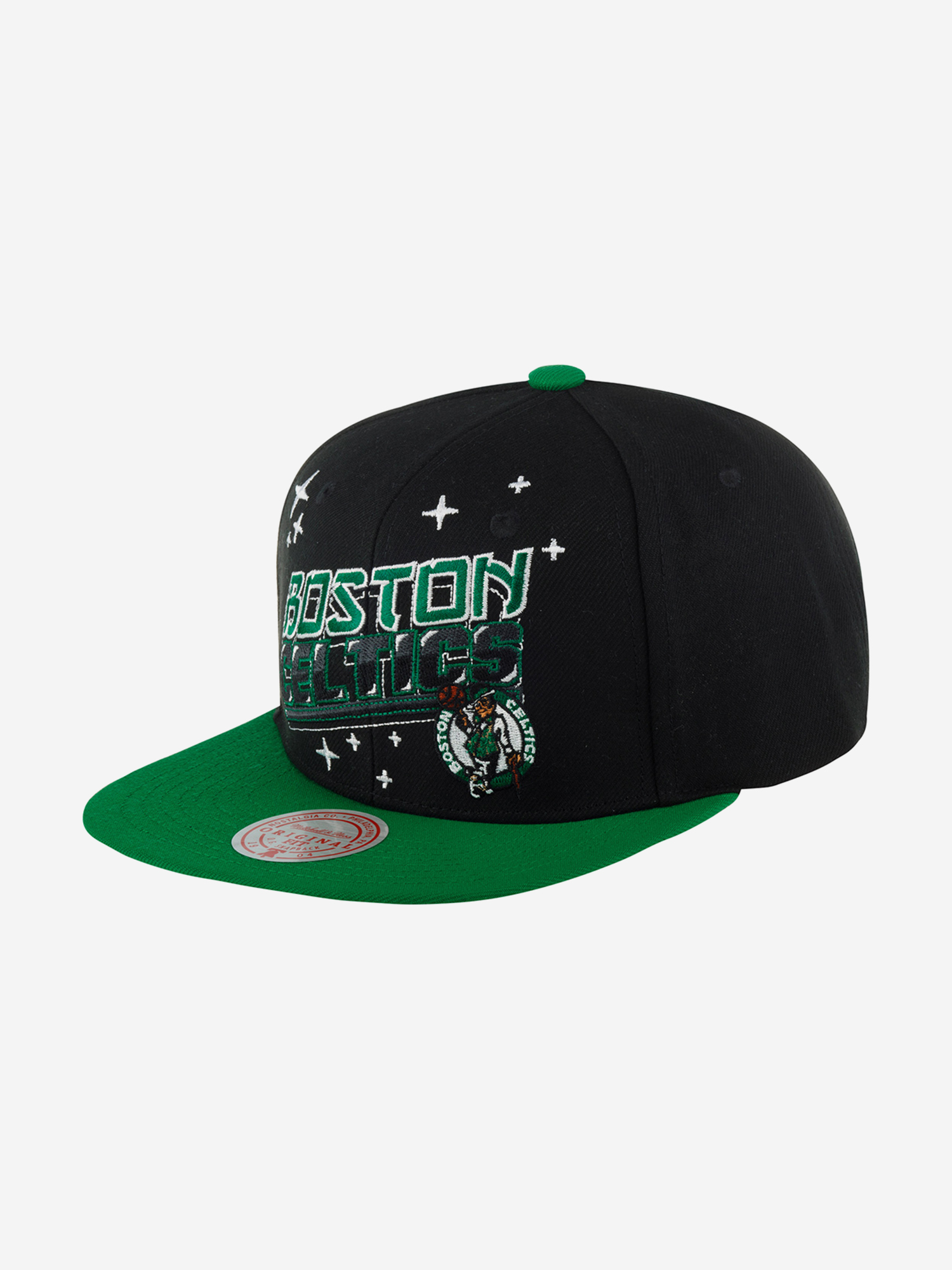 Изображение товара Бейсболка с прямым козырьком MITCHELL NESS Boston Celtics спортивный стиль