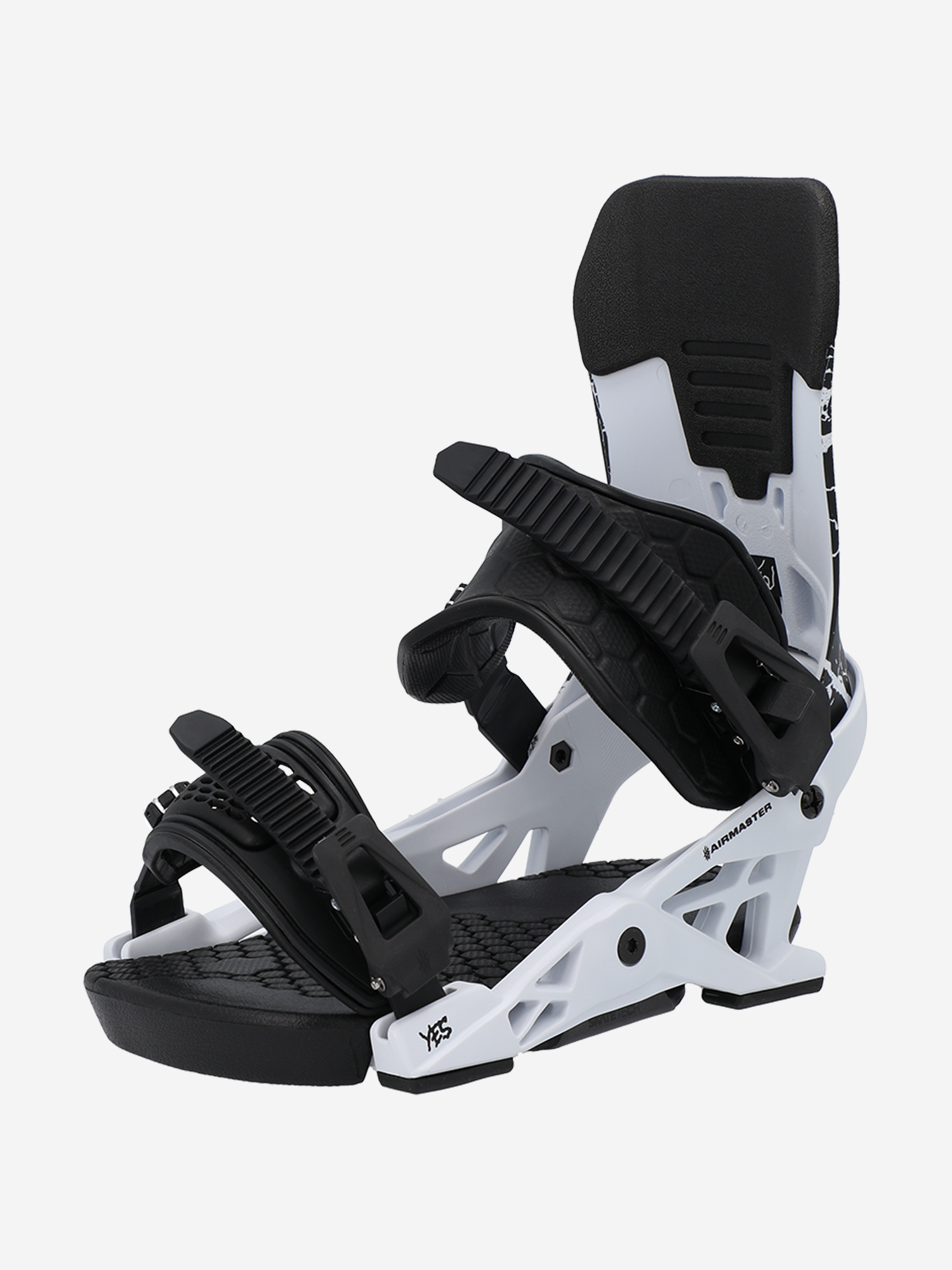 

Крепления сноубордические YES. Airmaster, Белый