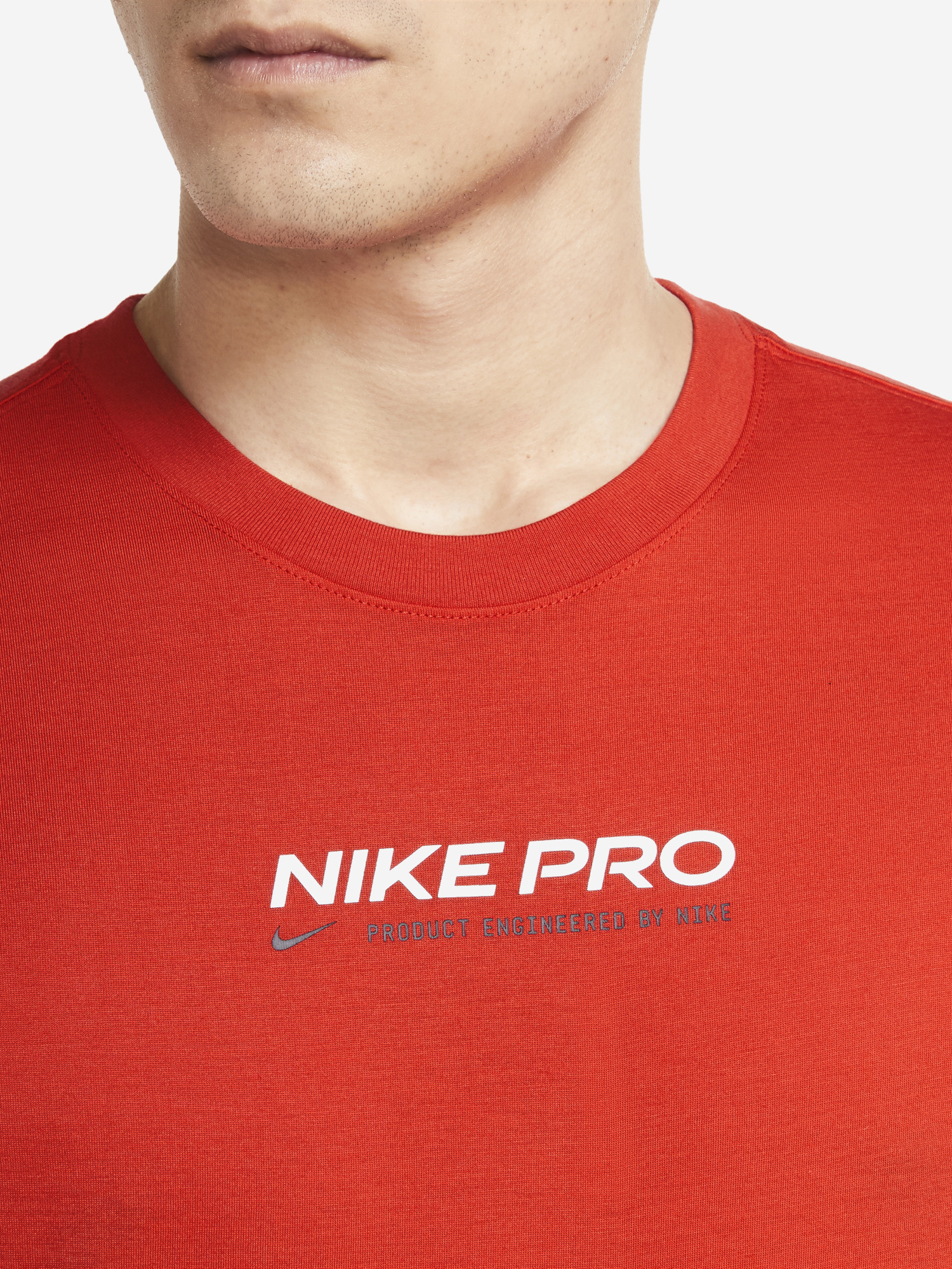 Футболка мужская Nike Pro Dri-FIT, Красный DM5677N06-634, размер 44-46 - фото 3