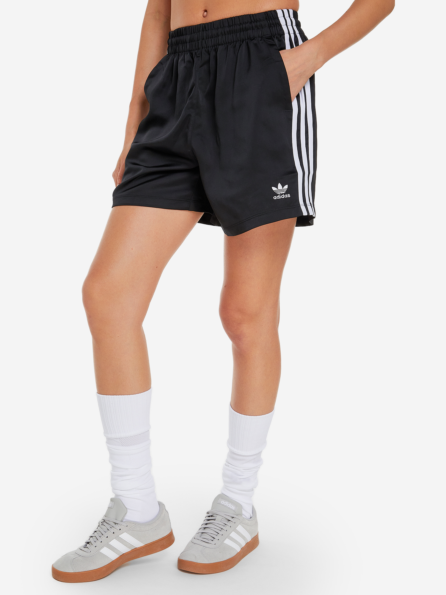 Шорты женские adidas Satin, Черный