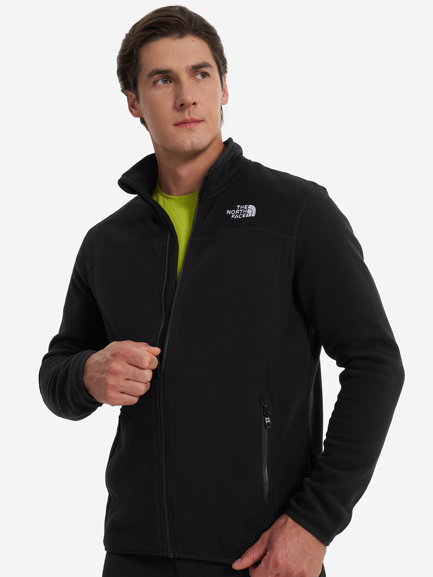 

Джемпер флисовый мужской The North Face 100 Glacier, Черный