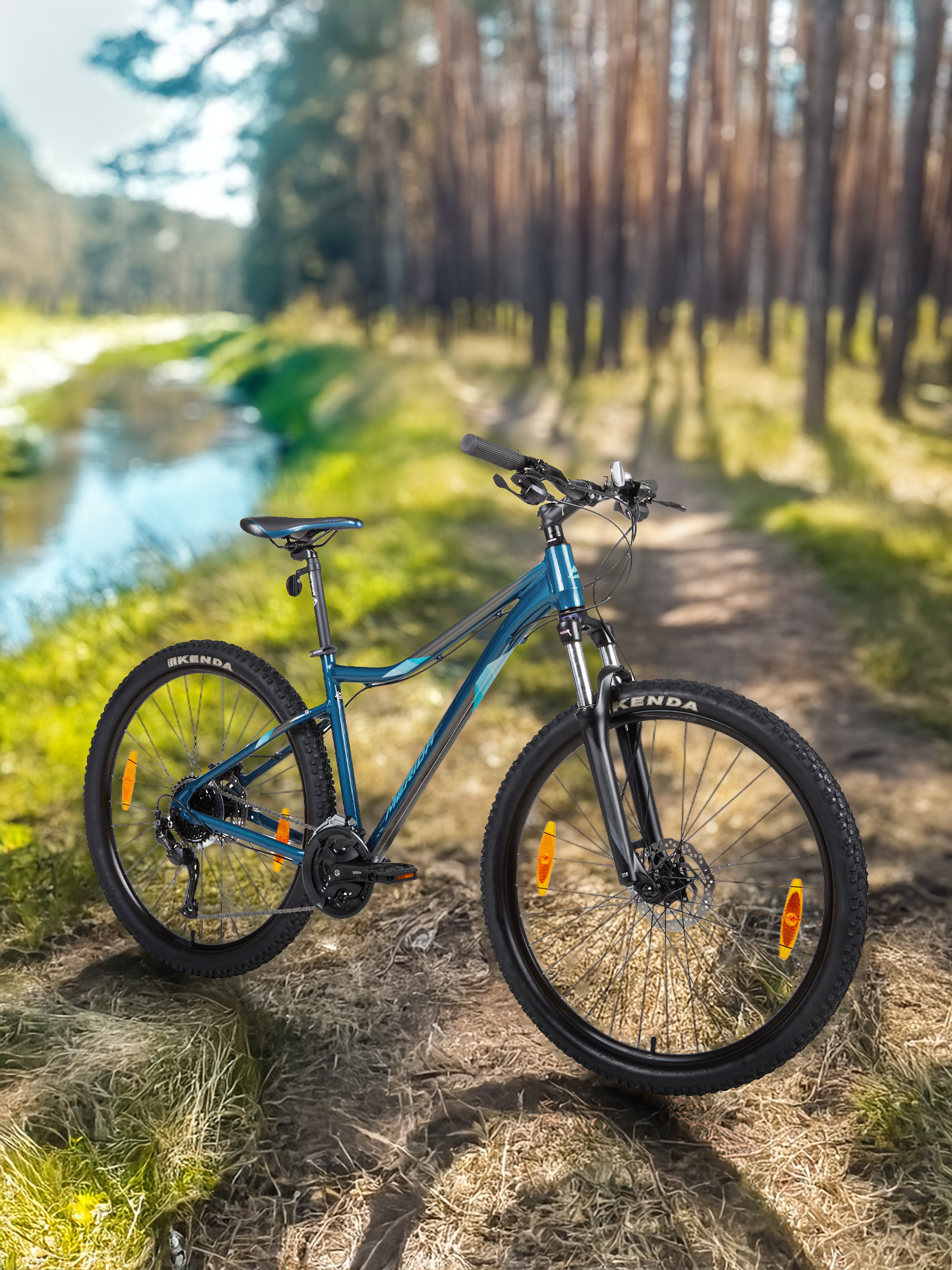 

Велосипед горный женский Merida Matts 7.30 27.5", Синий