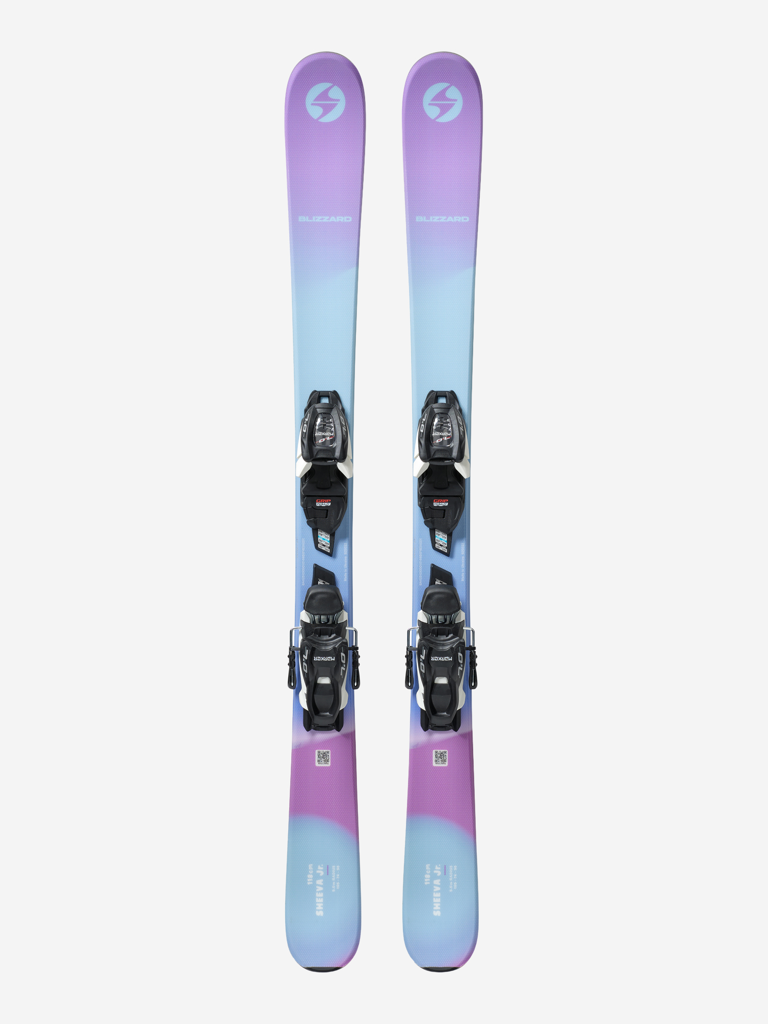 

Горные лыжи детские Blizzard Sheeva Twin Jr + крепления FDT JR WB, Зеленый