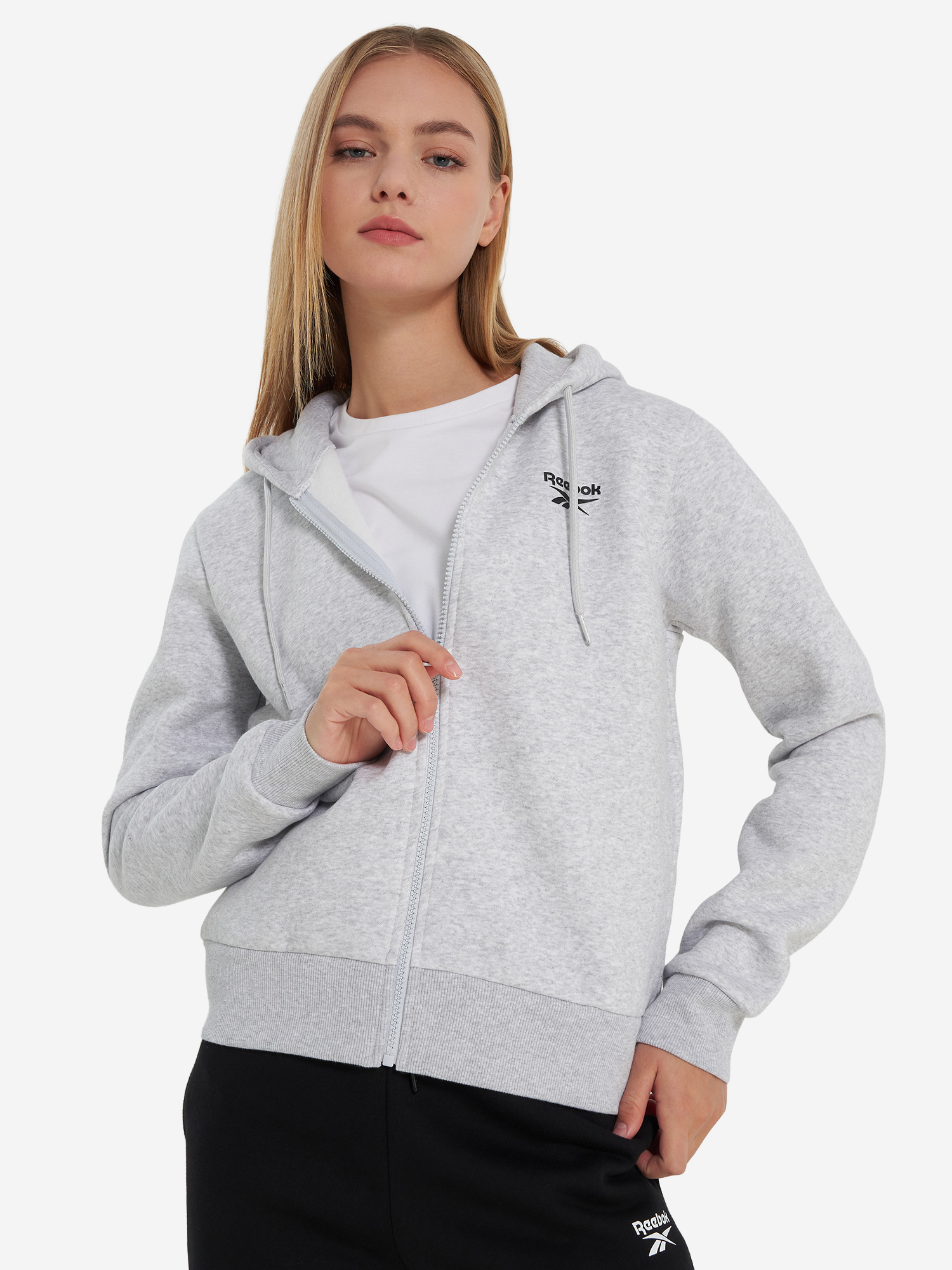 Толстовка женская Reebok Viola, серый, арт. 100241294r00-.