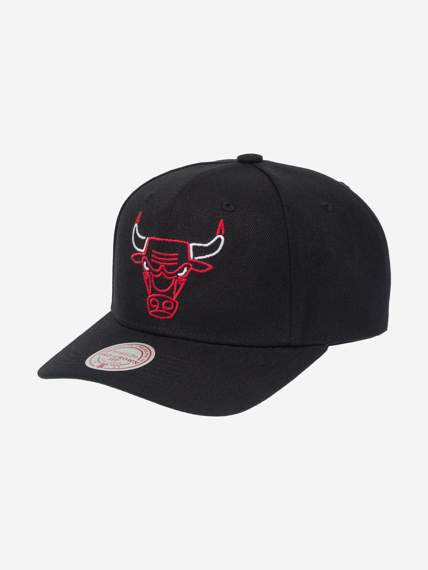 Изображение товара Бейсболка MITCHELL NESS Chicago Bulls NBA из полиэстера всесезонная