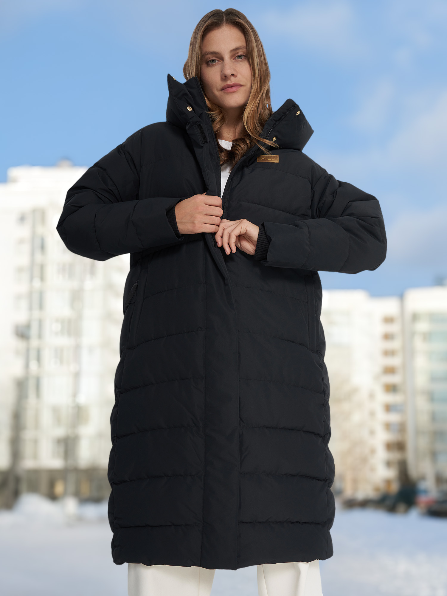 Пуховик женский FILA, черный, арт. 136811fla-99