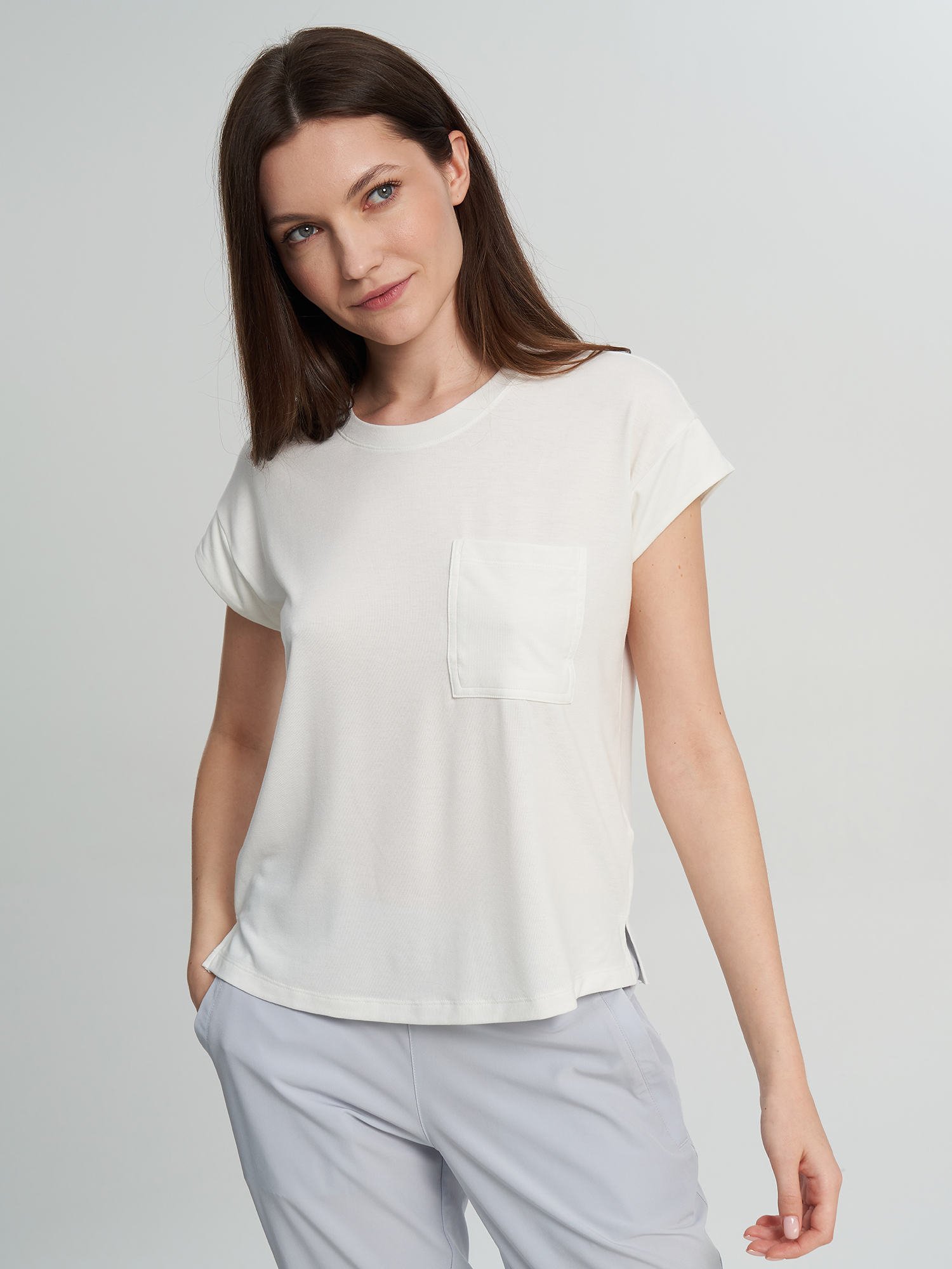 Изображение товара Columbia Daniela Falls SS женская футболка для походов с влаговыводящими свойствами