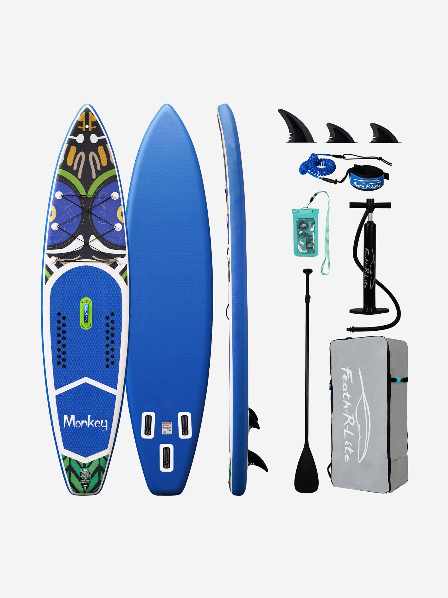 

Sup Board Funwater Monkey 02E ,полный комплект, Синий