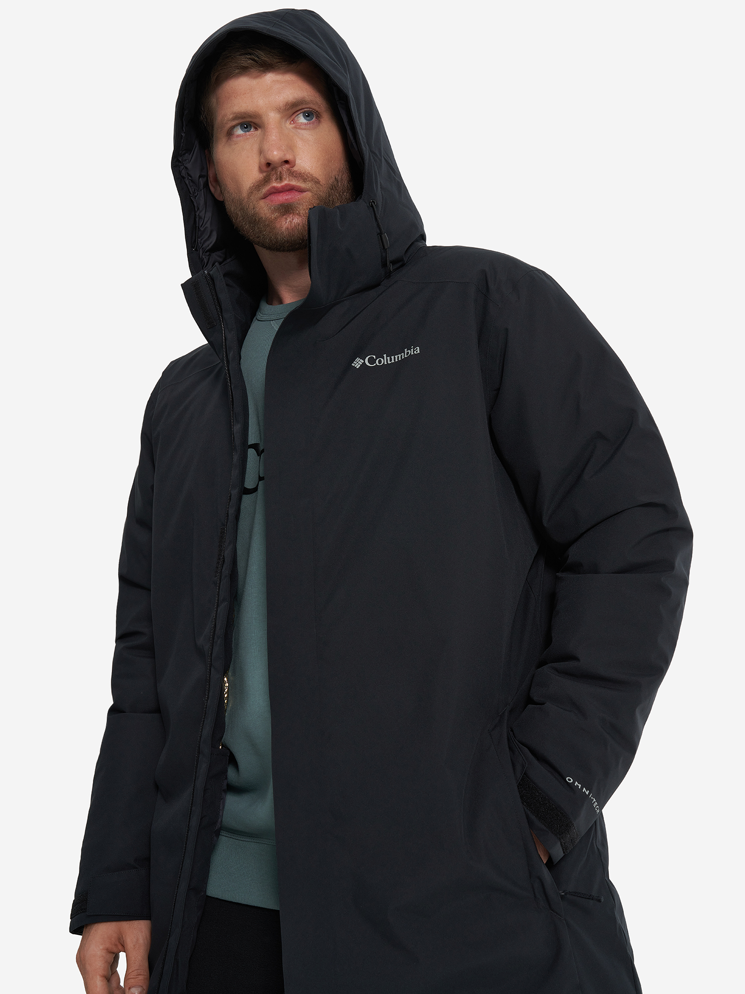 Куртка утепленная мужская Columbia Arrow Trail II Parka, Черный 2122861CLB-010, размер 46 - фото 7