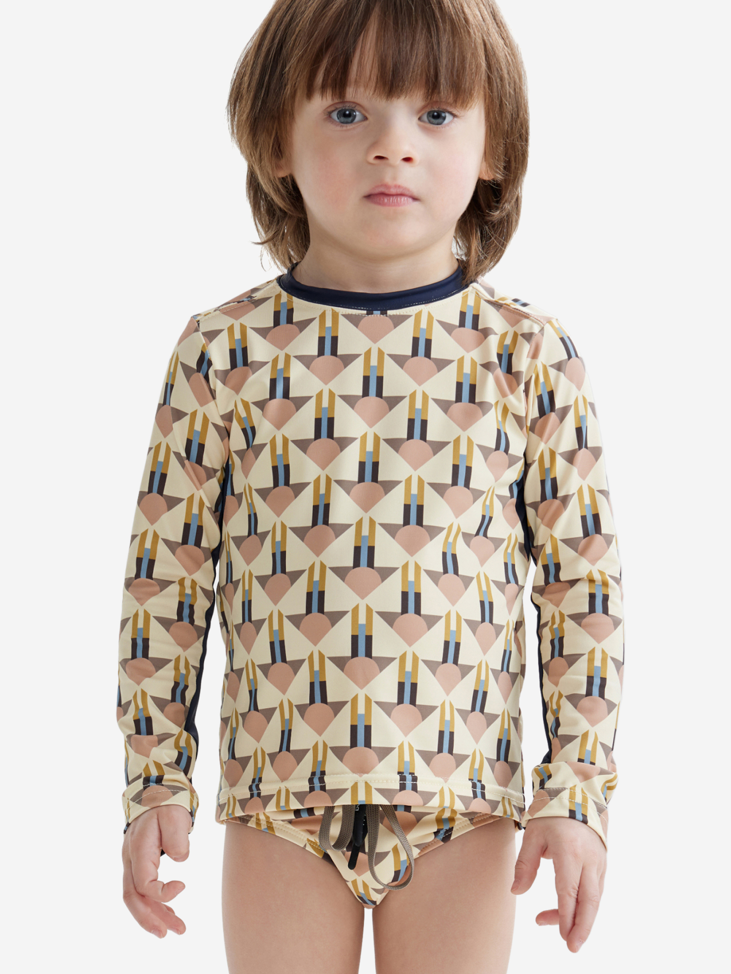 Изображение товара Купальник для детей HAPPY BABY с защитой от УФ, летний пляжный костюм