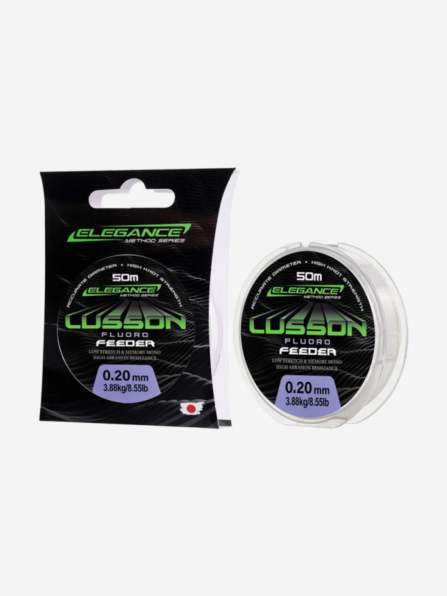 Изображение товара ELEGANCE METHOD Флюорокарбон Lusson 0.20мм 50м 3.88кг прозрачная