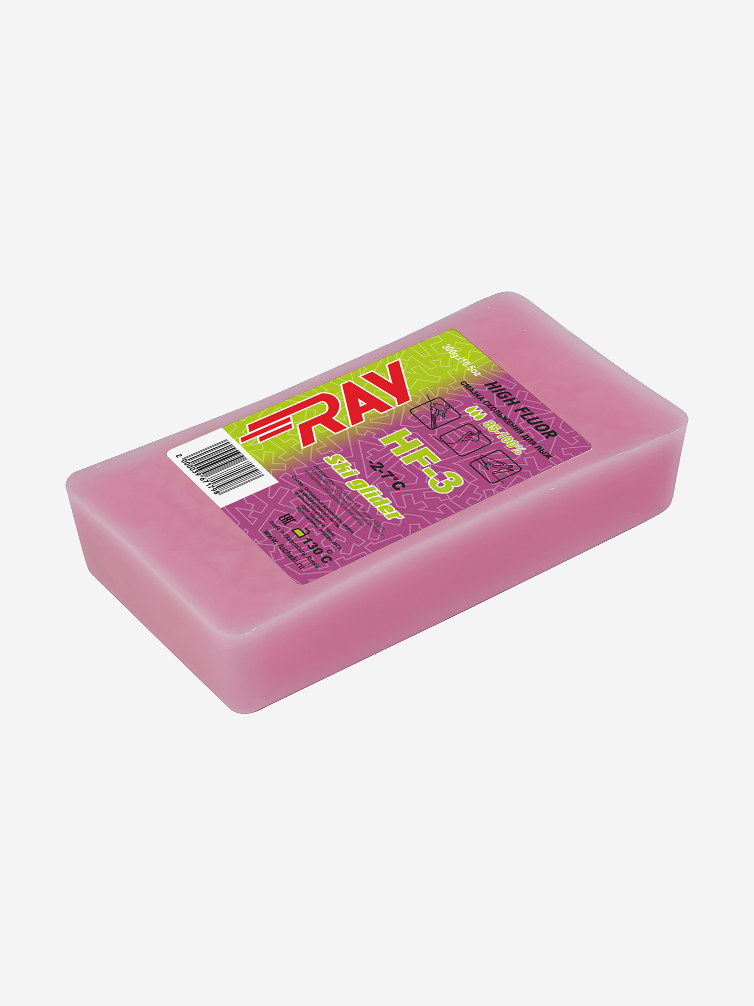 

Парафин, лыжная мазь скольжения, HF 300г Ray, Фиолетовый