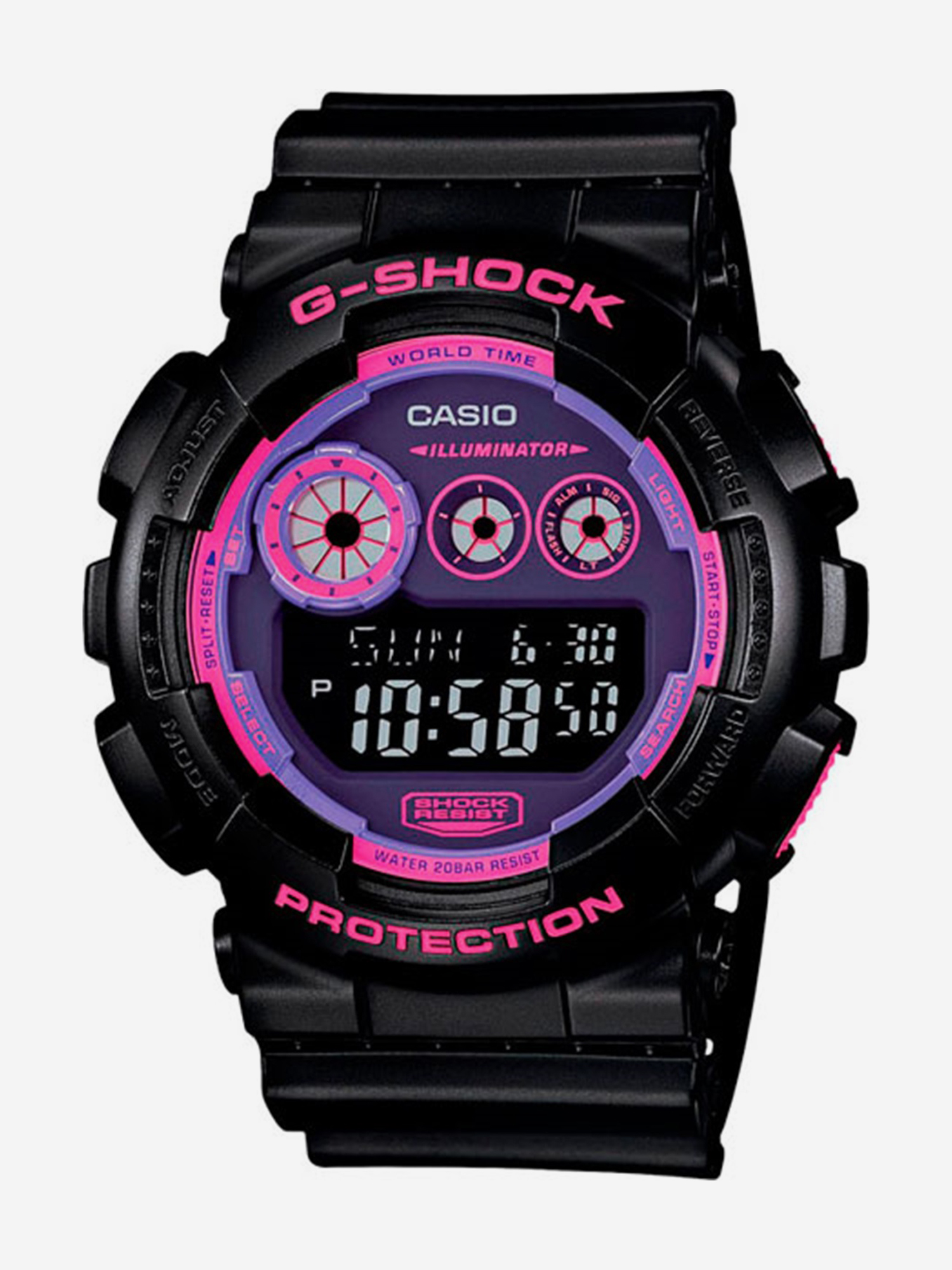 

Спортивные часы Casio GD-120N-1B4, Черный