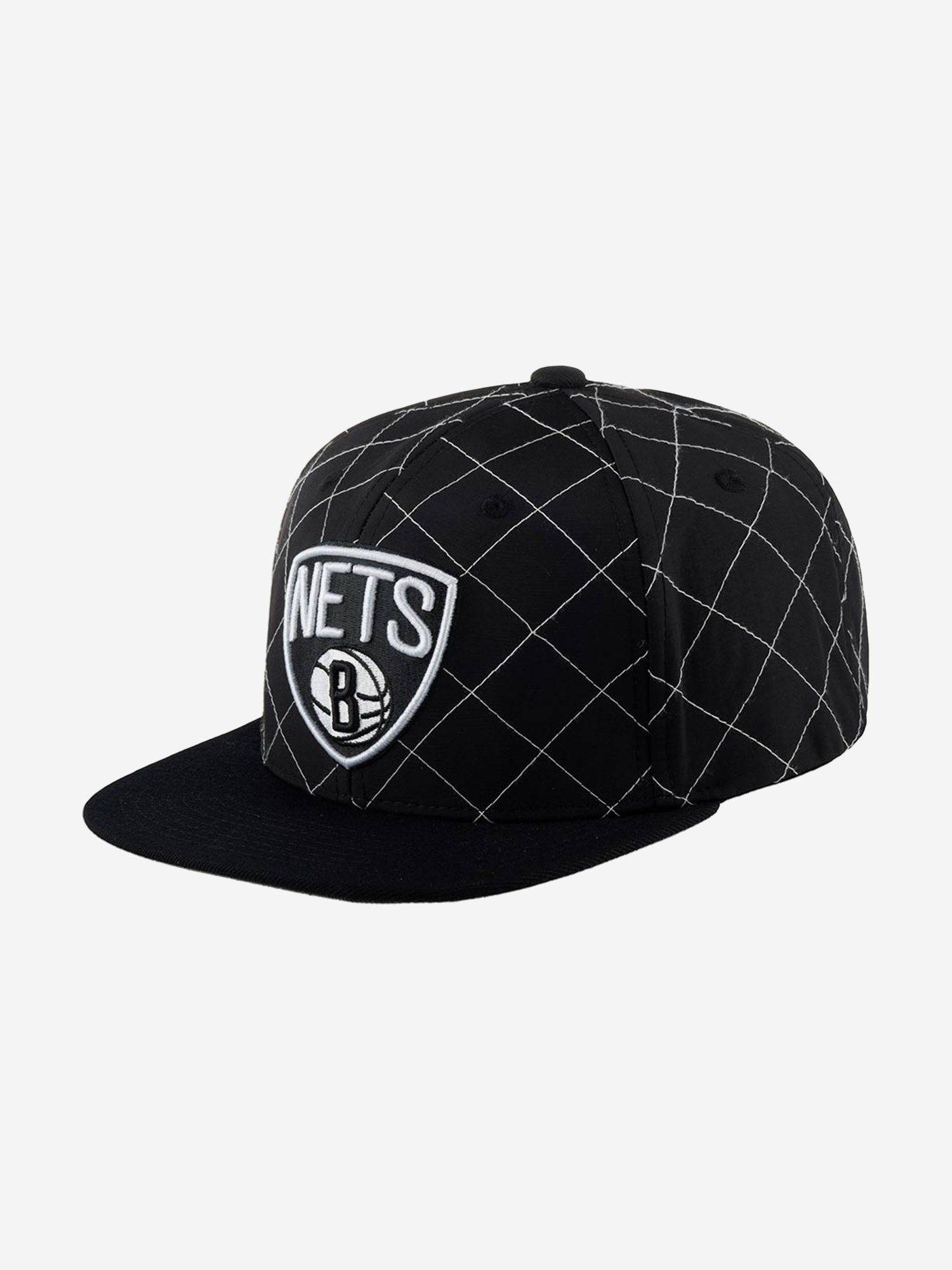 

Бейсболка с прямым козырьком MITCHELL NESS HHSS3170-BNEYYPPPBLCK Brooklyn Nets NBA (черный), Черный