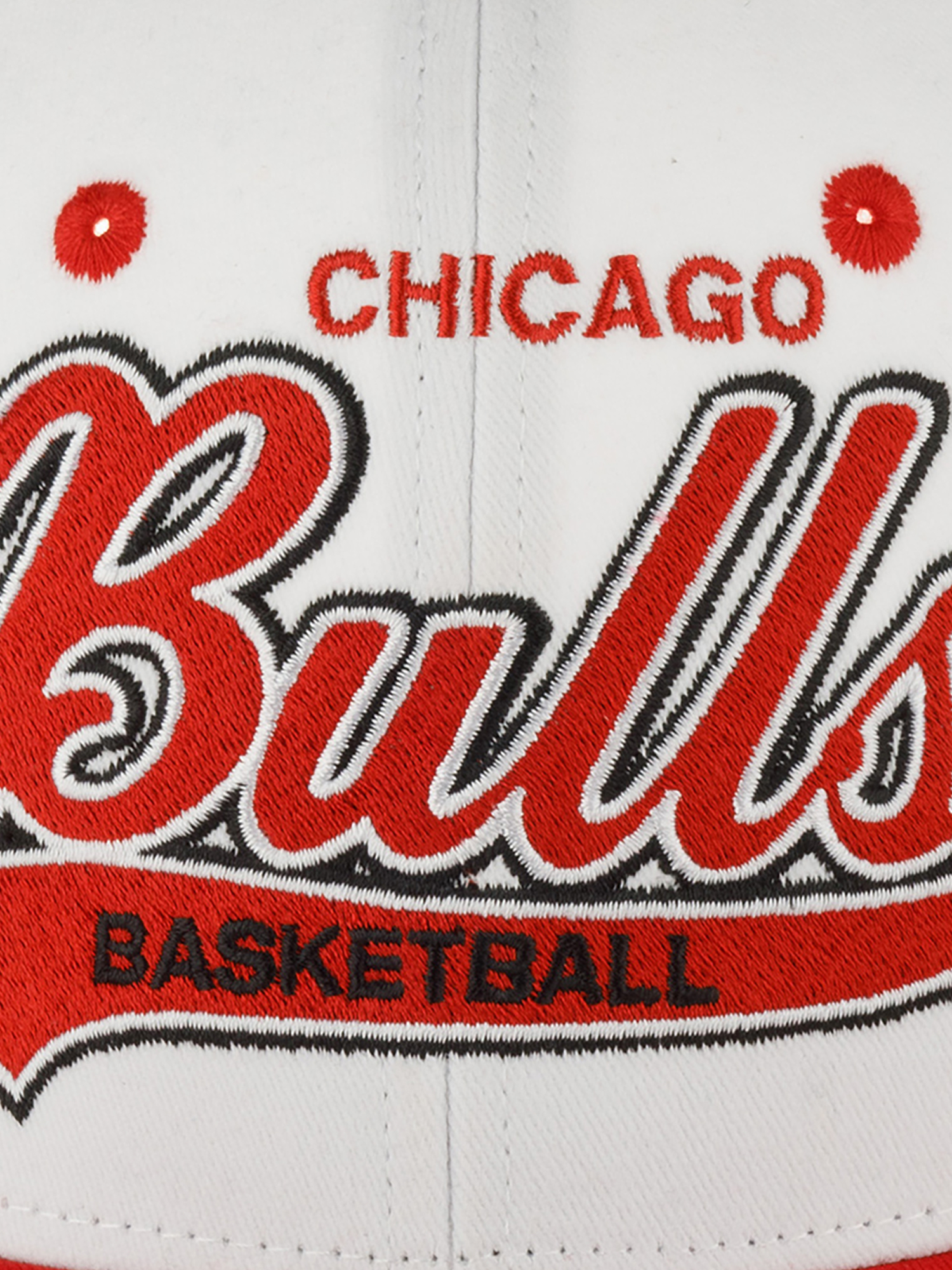 Бейсболка MITCHELL NESS HHSS7289-CBUYYPPPWHIT Chicago Bulls NBA (красный), Красный 59-209XDOXM4K-48, размер Без размера - фото 5