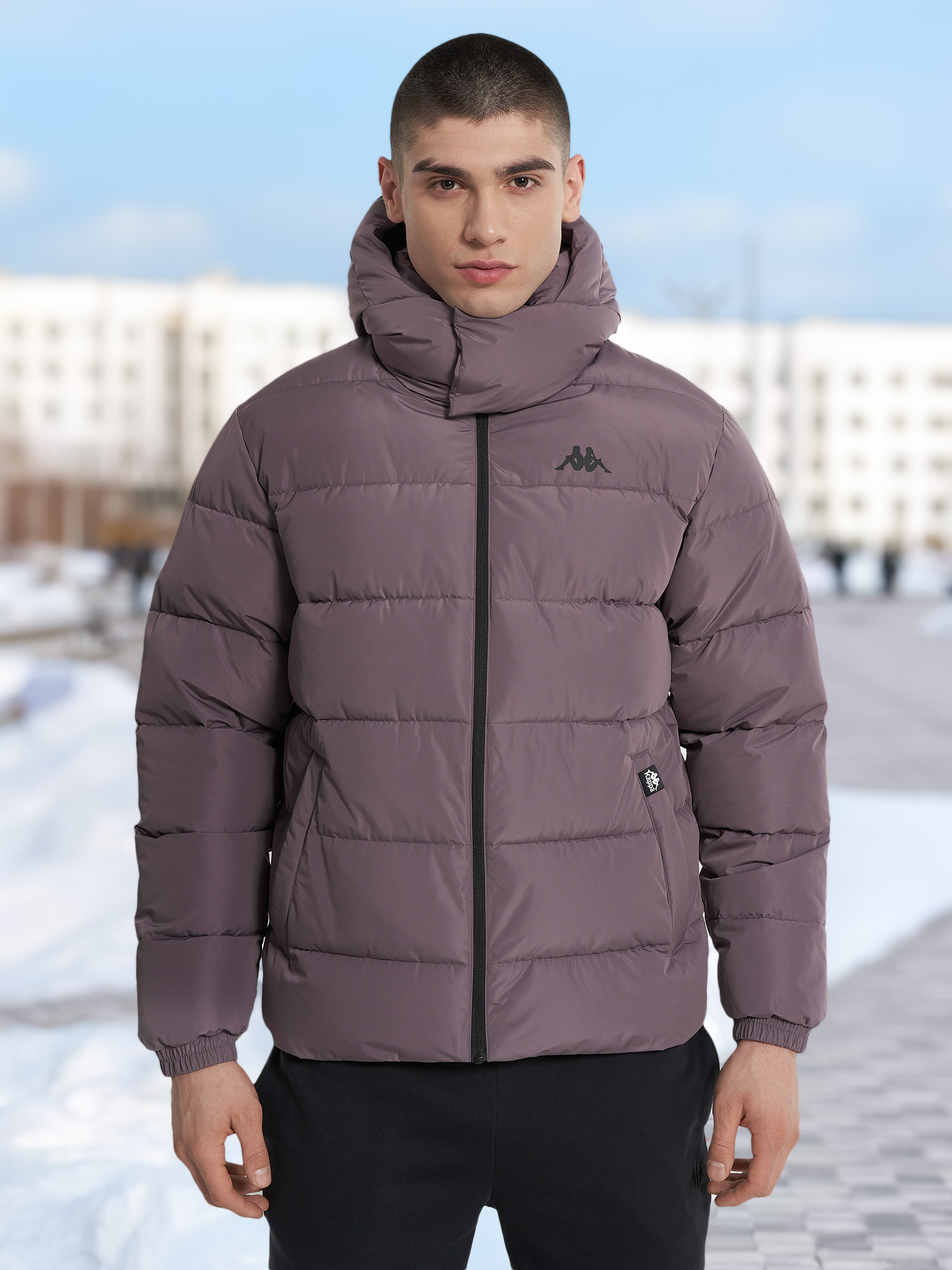 

Пуховик мужской Kappa Paffuta, Фиолетовый