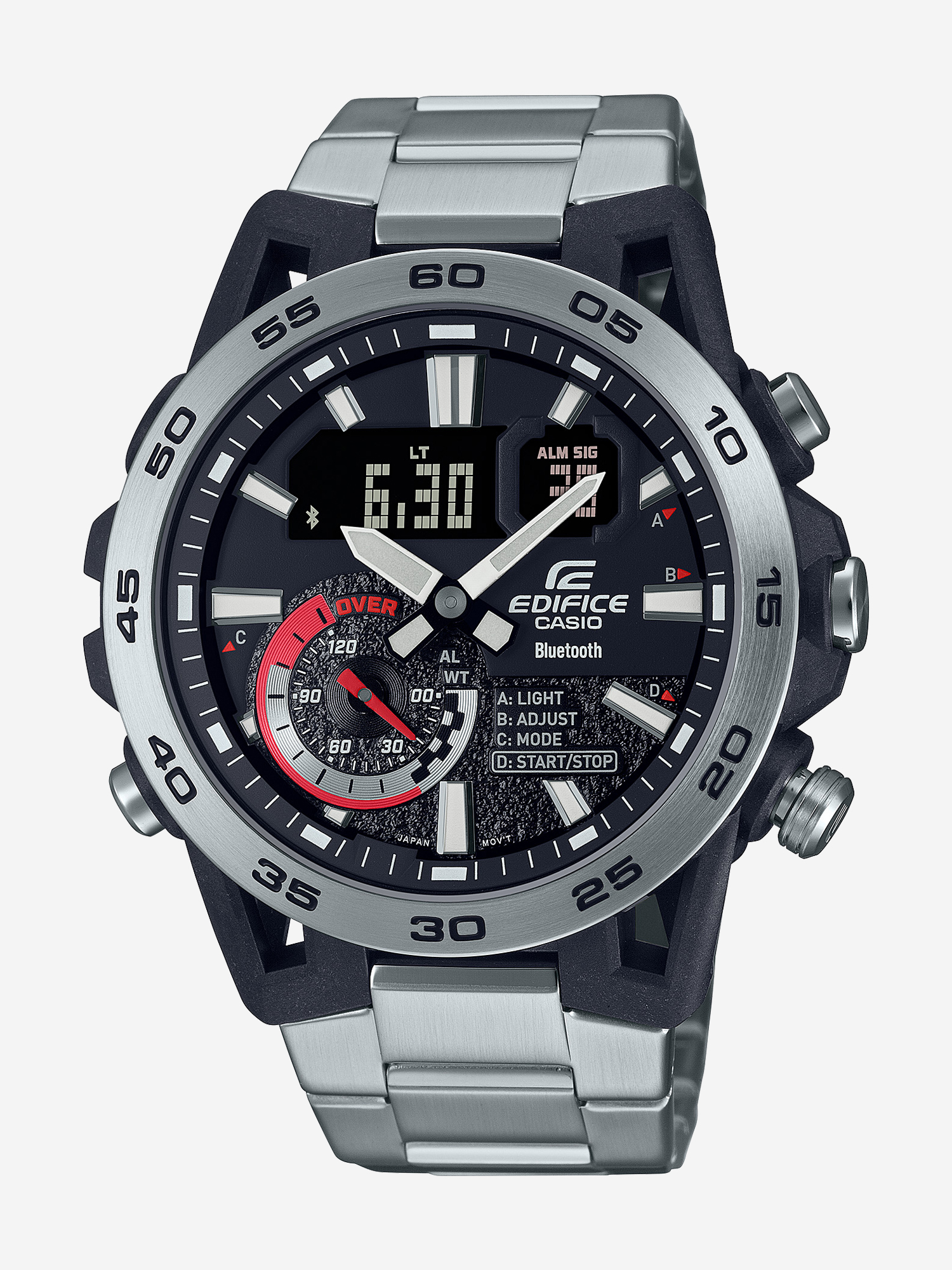 

Наручные часы Casio Edifice ECB-40D-1A, Серебряный