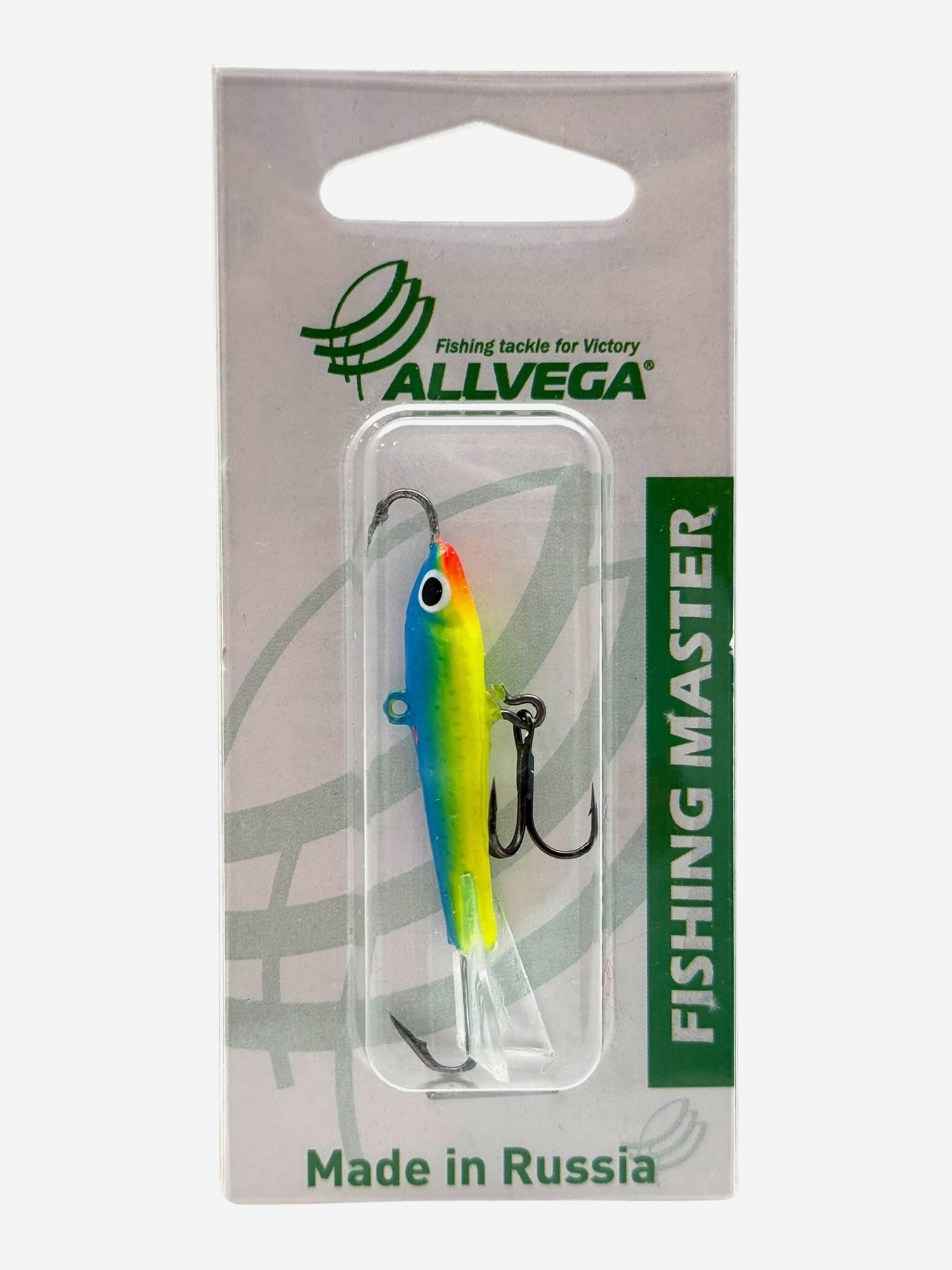 

Приманка балансир ALLVEGA 10 гр / 50 мм, цвет С30, Голубой