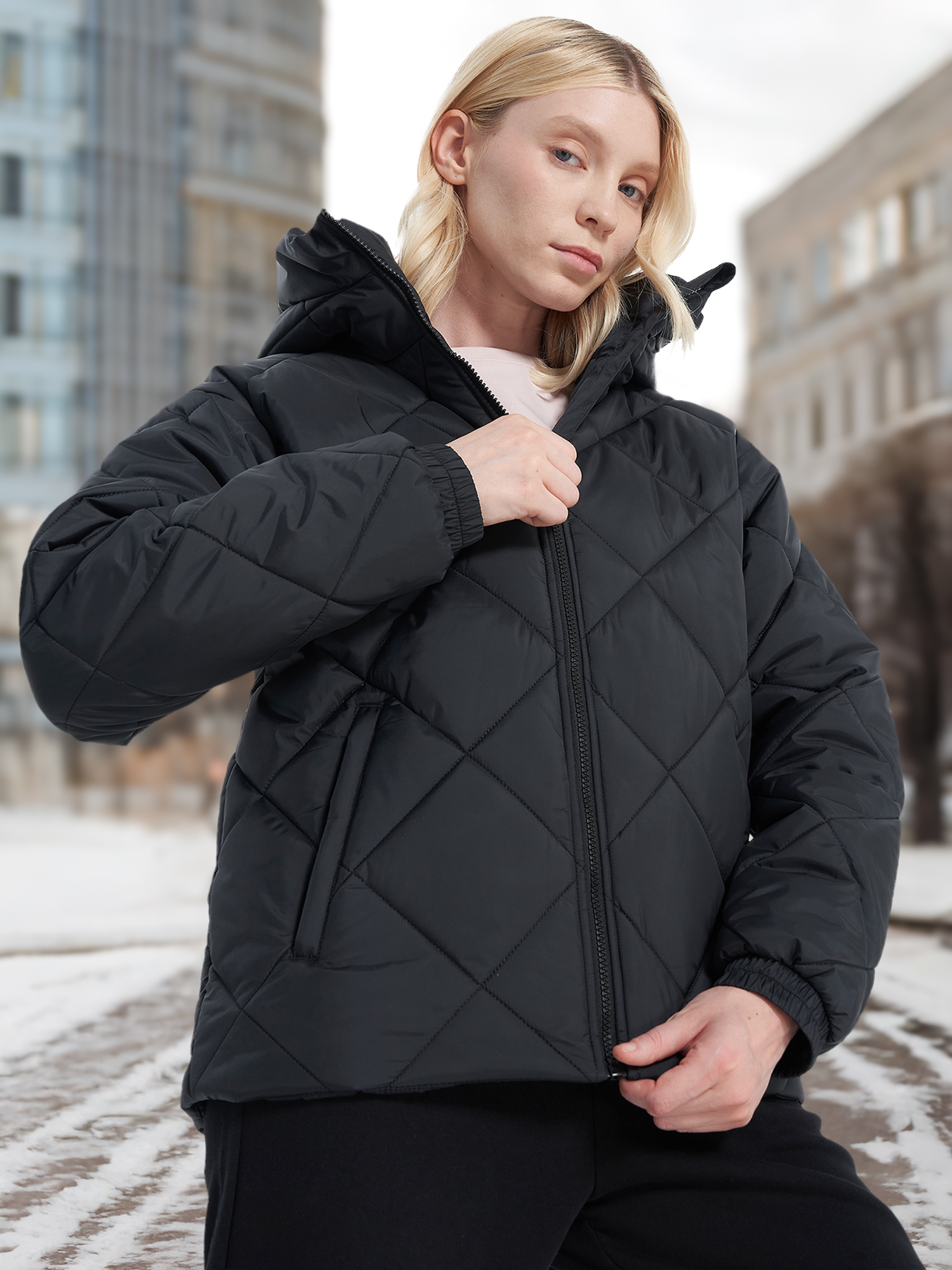 

Куртка утепленная женская Kappa, Черный